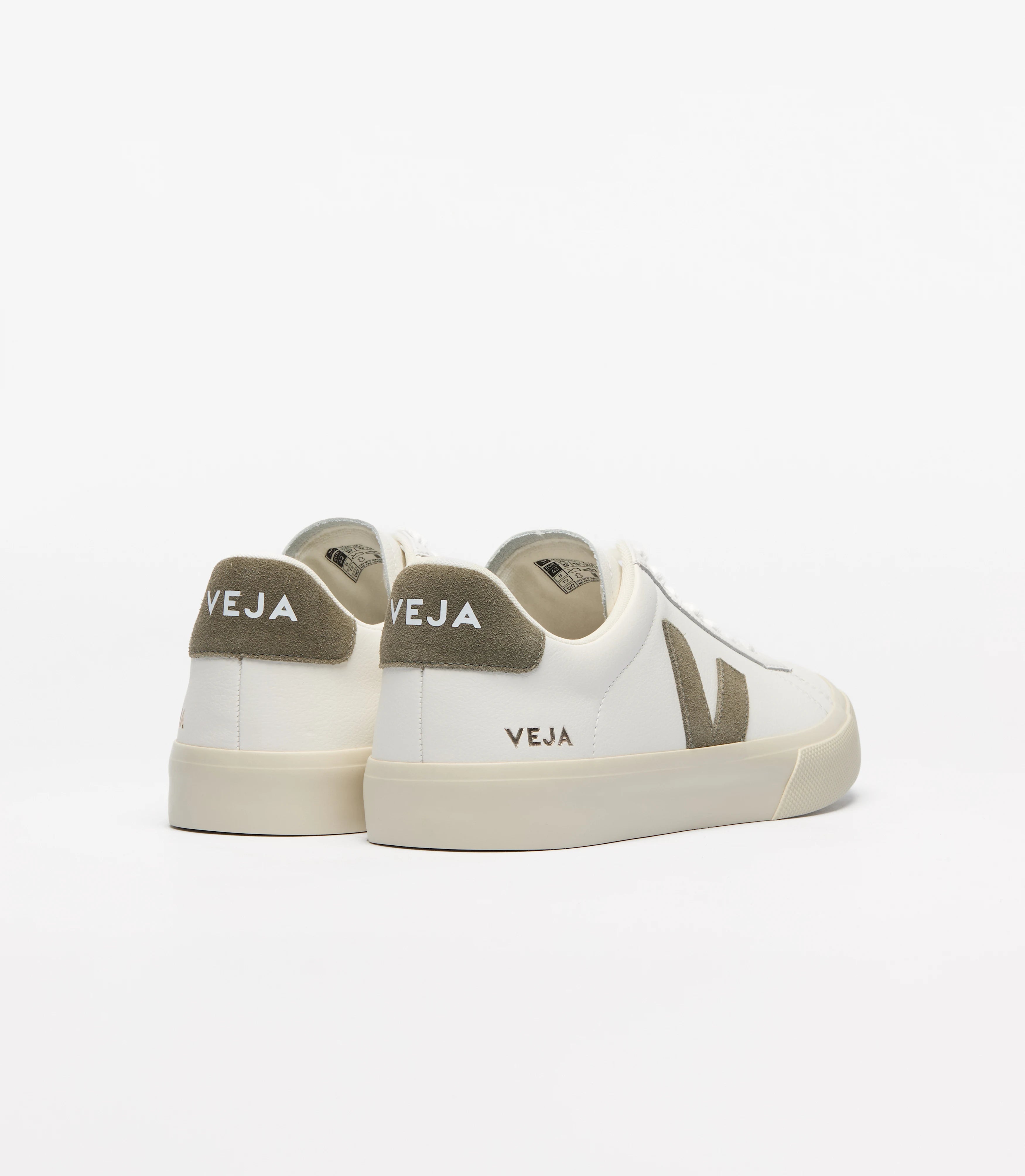 Veja miesten tennarit Campo Sneaker Extra White khaki, valkoinen