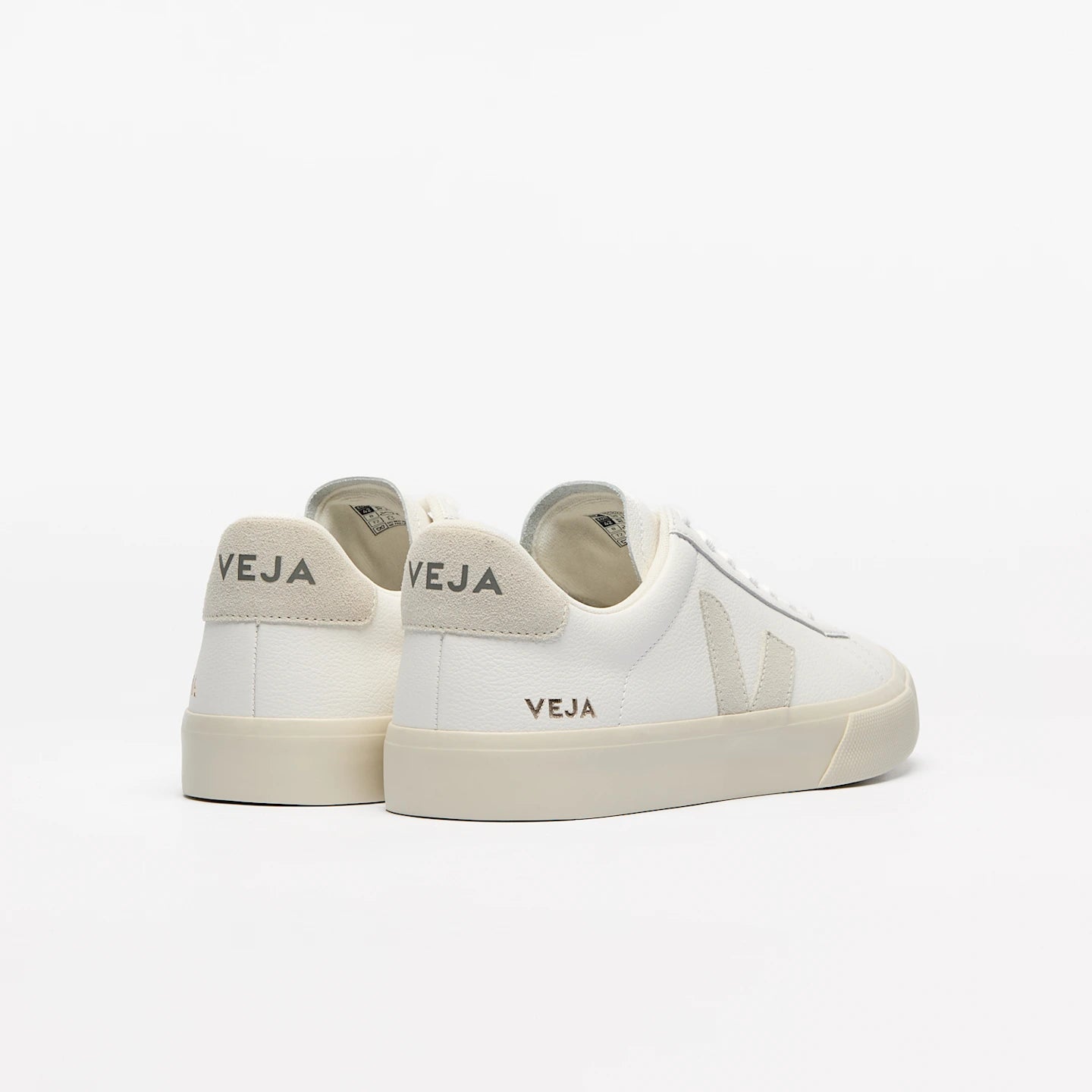 Veja naisten tennarit Campo Sneaker Extra White Natural Suede, valkoinen
