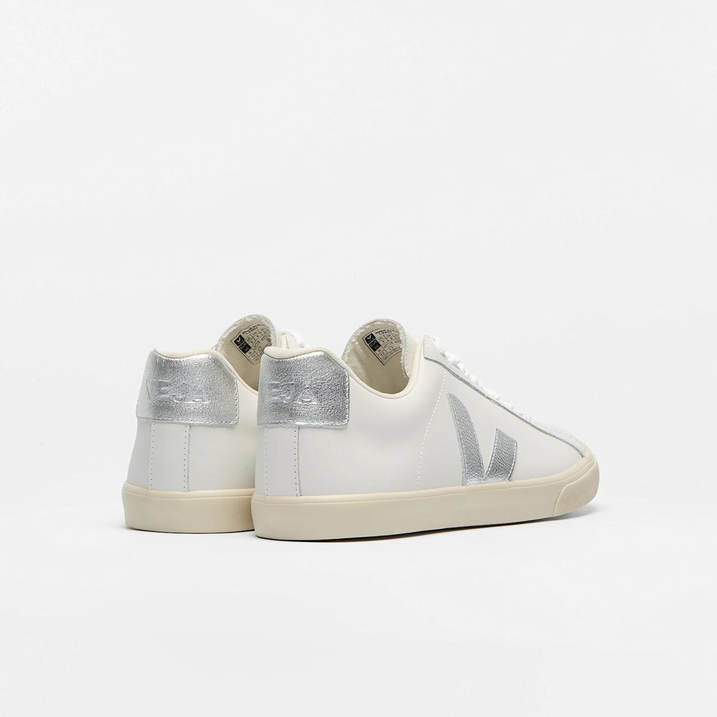 Veja naisten tennarit Esplar Logo Sneaker Extra White Silver, valkoinen