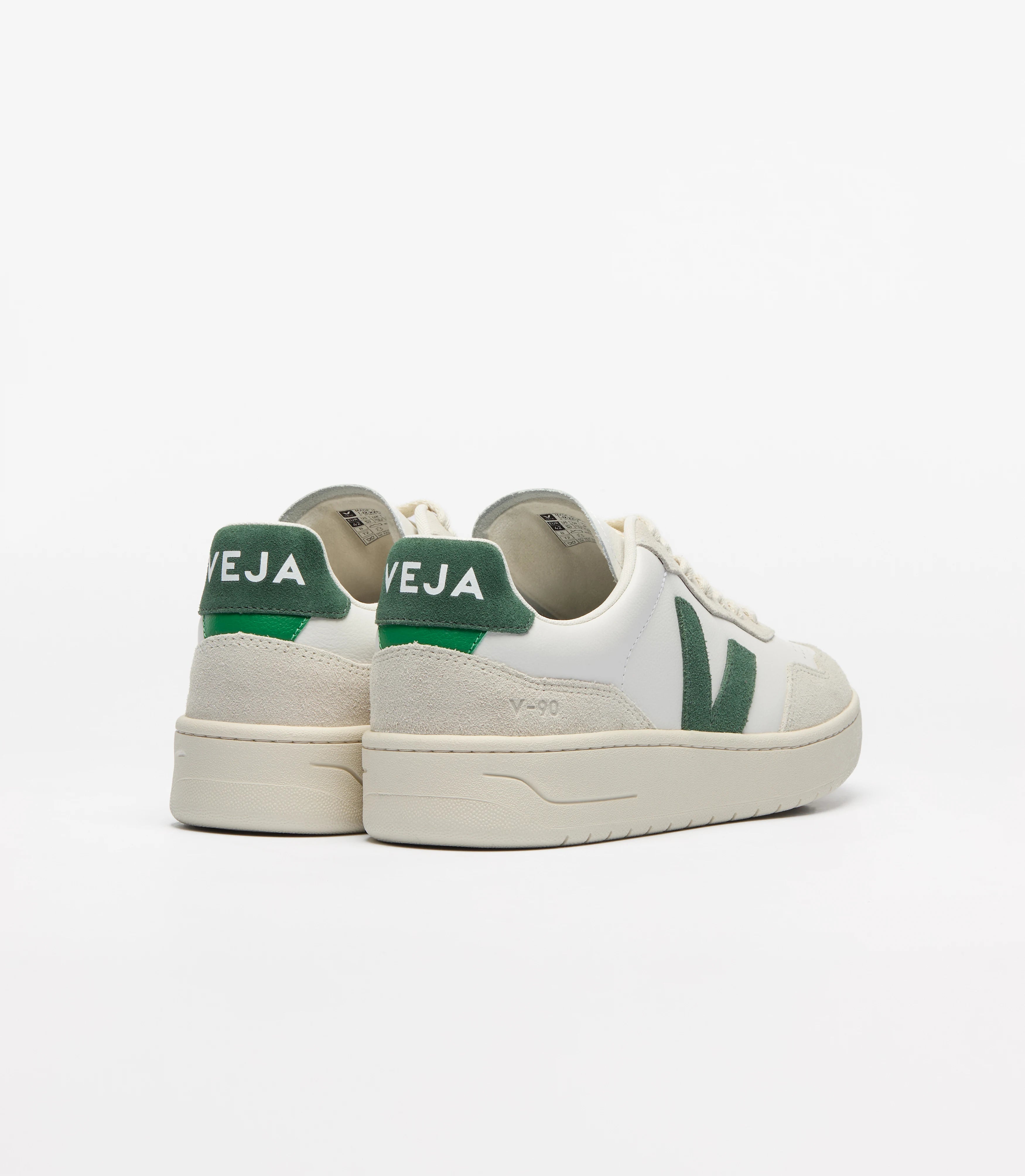 Veja miesten tennarit V-90 Leather, valkoinen