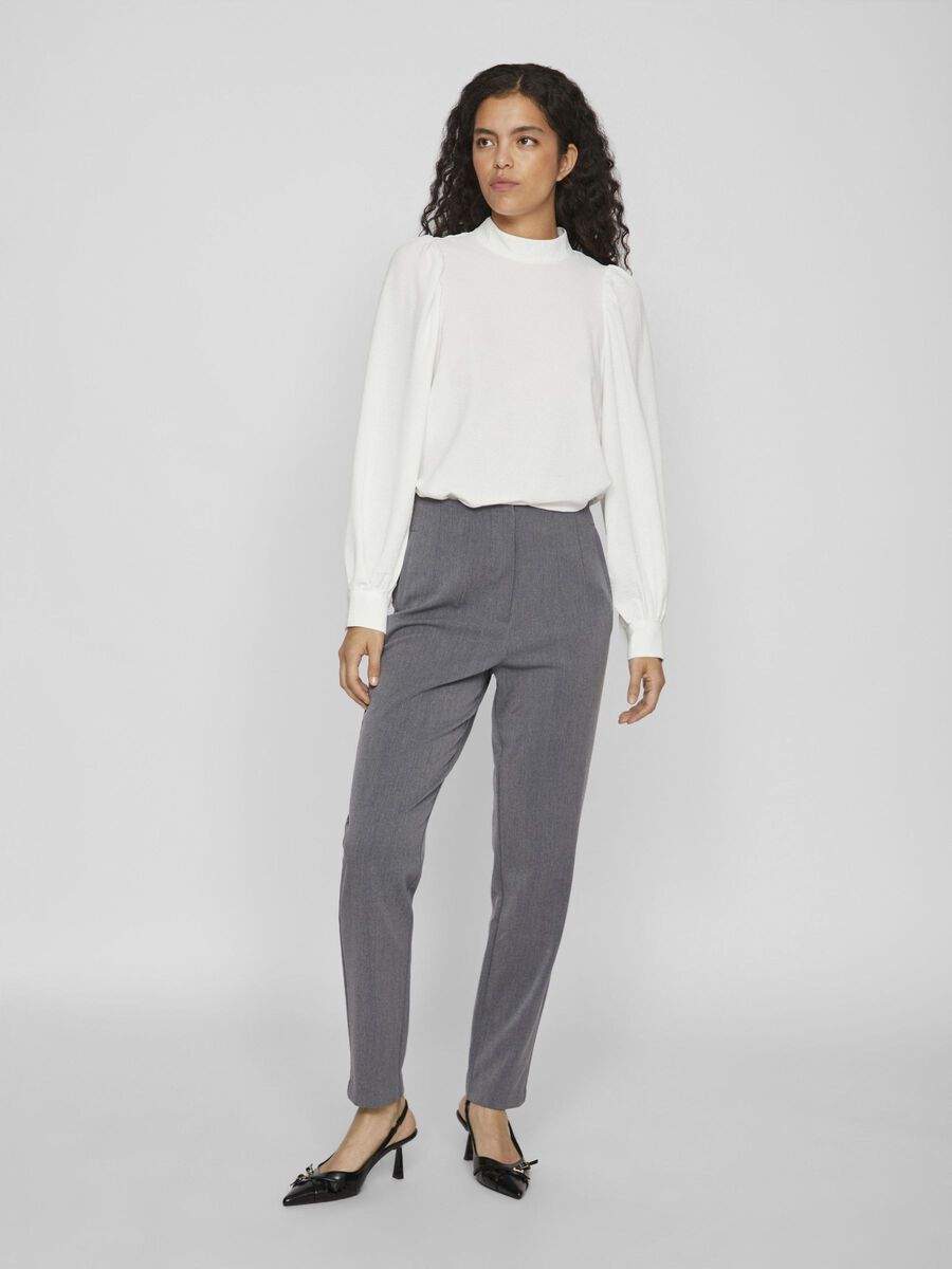 vila-naisten-housut-vivarone-hw-pants-noos-tummanharmaa-4