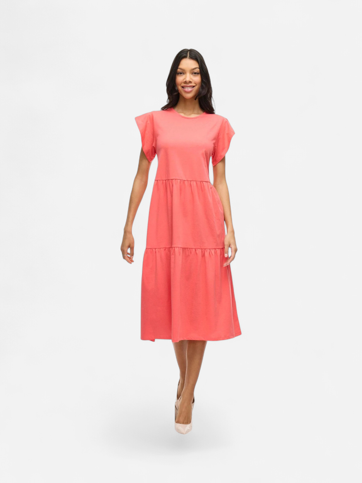 Vila naisten mekko, VISUMMER S/S MIDI DRESS Dubarry - Kekäle.fi