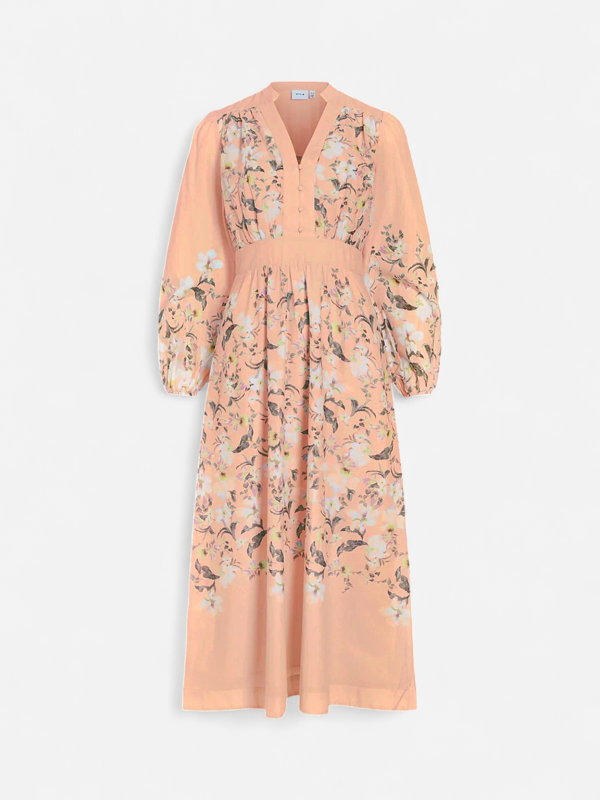 VIZANILA GIL L/S MIDI DRESS/DC/LN Peach Parfait GIL - Kekäle.fi
