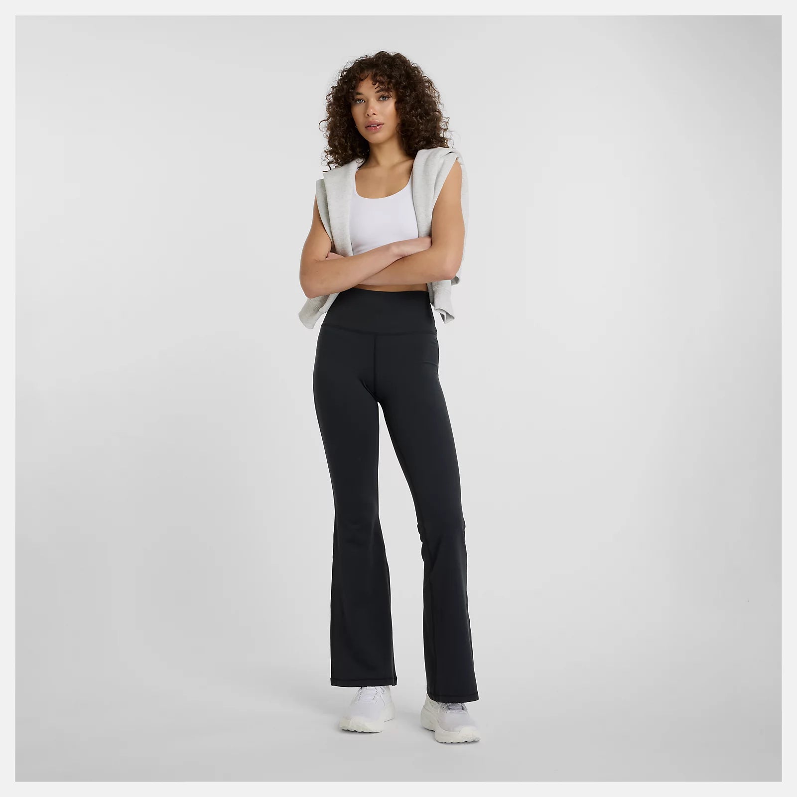 New Balance naisten leggingsit Harmony Flare Pant, musta