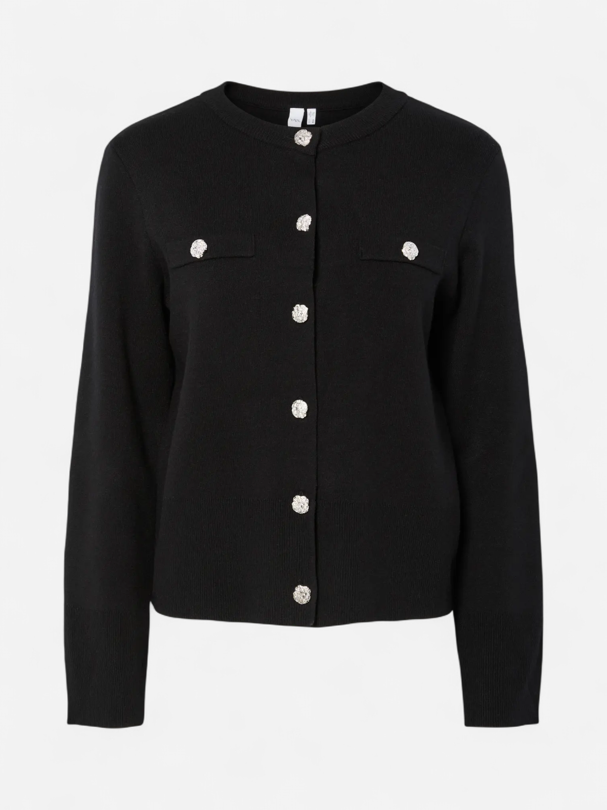 Y.A.S naisten neuletakki, YASPIMI LS KNIT CARDIGAN Black - Kekäle.fi
