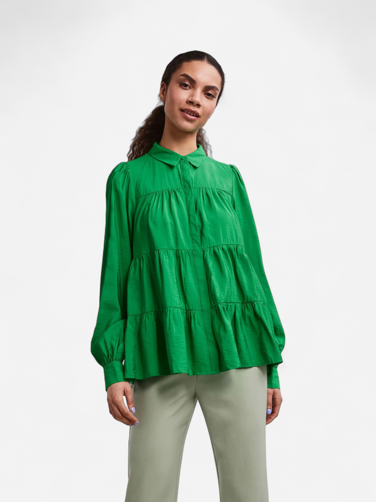 Y.A.S NAISTEN PUSERO YASPALA LS SHIRT S. NOOS Vihreä - Kekäle.fi