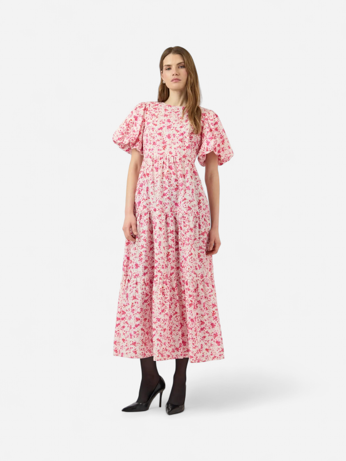 Y.A.S mekko YASColea SS Ankle Dress S, Pristine Donna - Kekäle.fi
