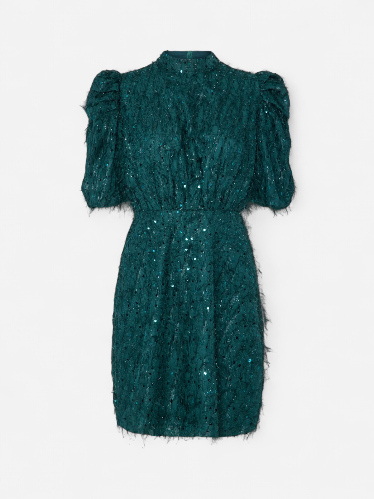 YASILZA 2/4 SEQUIN DRESS NOOS Ponderosa Pine - Kekäle.fi