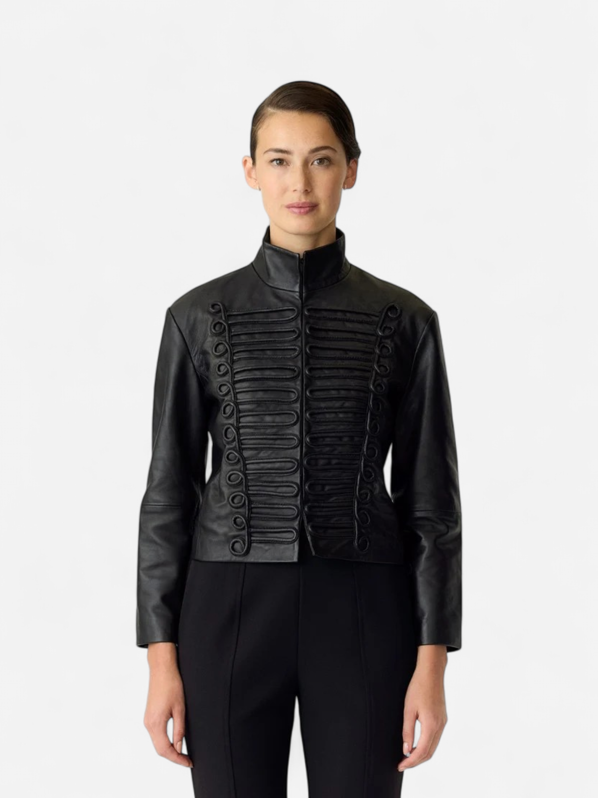 YAS naisten nahkatakki Yasnappa Leather Jacket, musta - Kekäle.fi