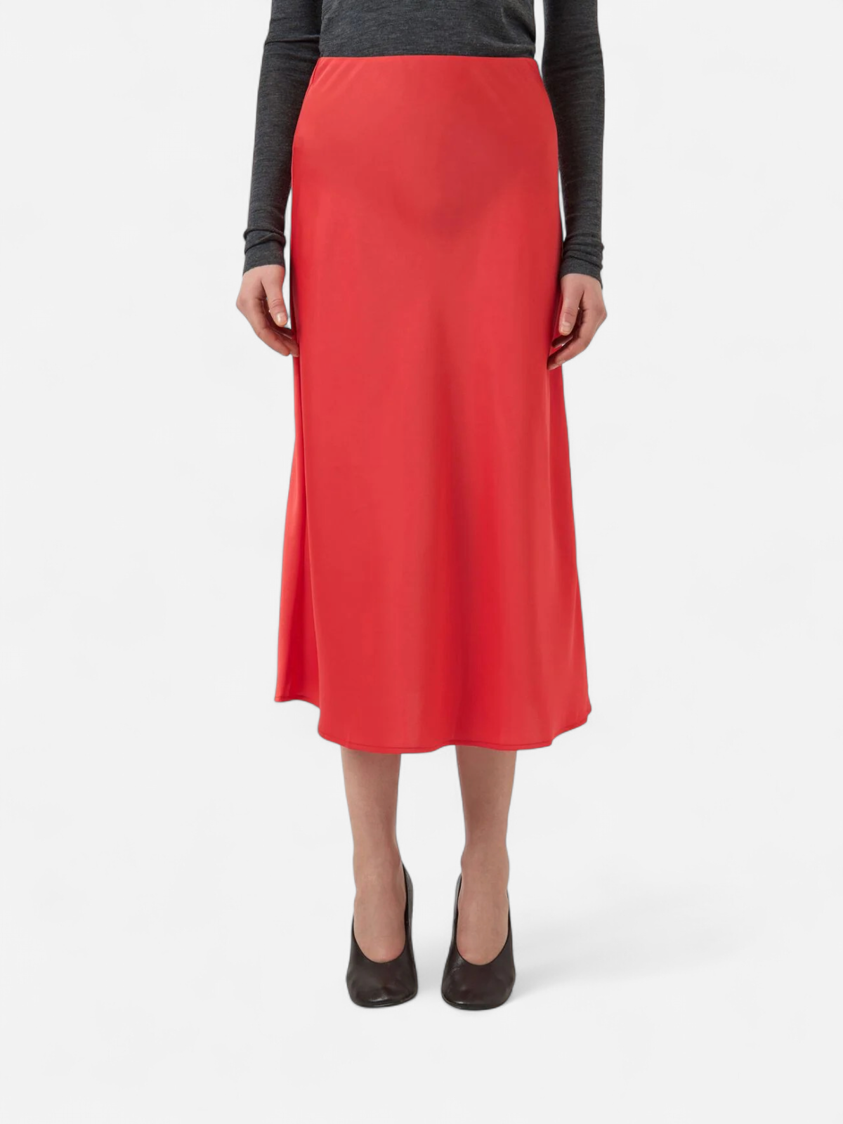 YASPELLA HW MIDI SKIRT S. NOOS H Poinsettia - Kekäle.fi