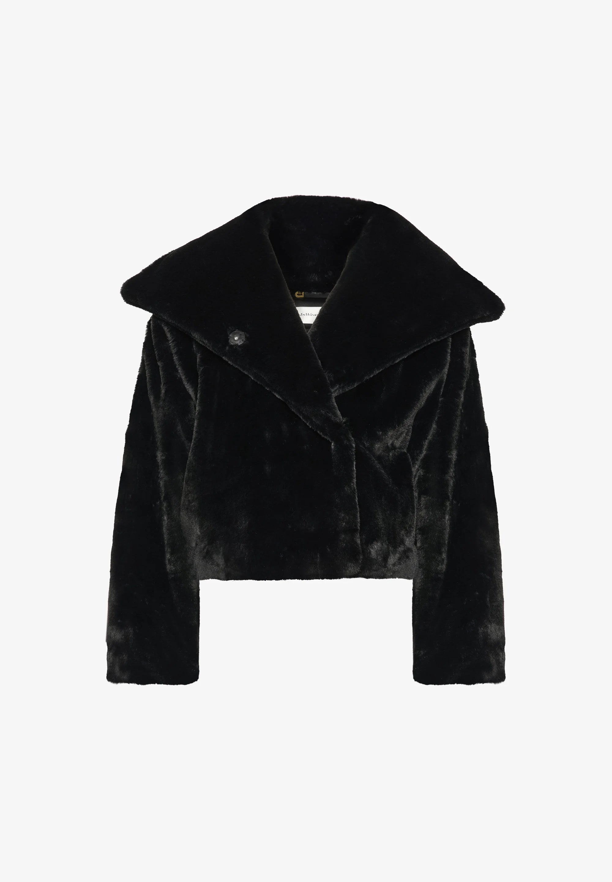 Inwear naisten takki YONEKOIW SHORT COAT, musta