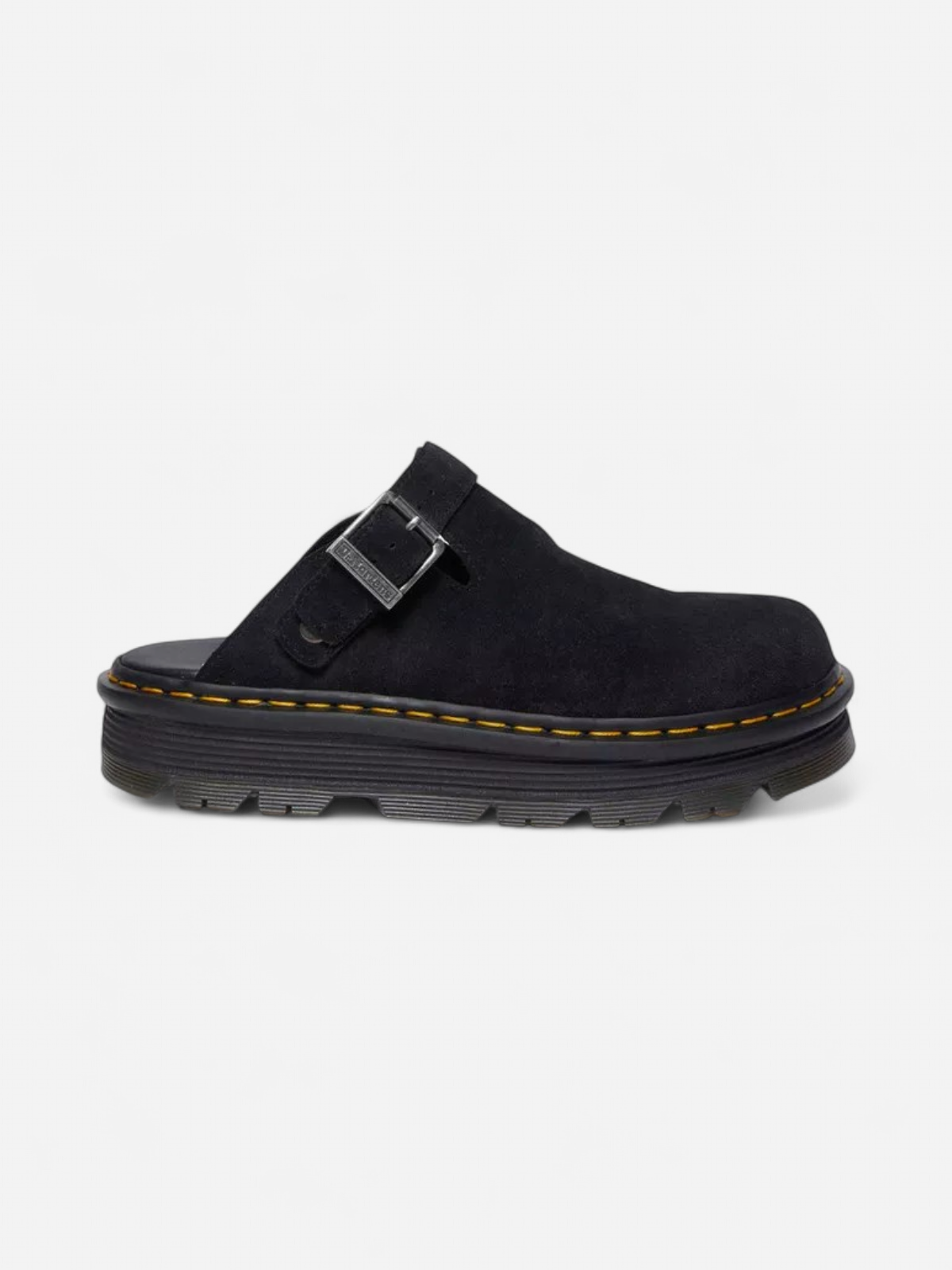 Dr. Martens naisten kengät Zebzag Mule Black EH Suede, musta - Kekäle.fi