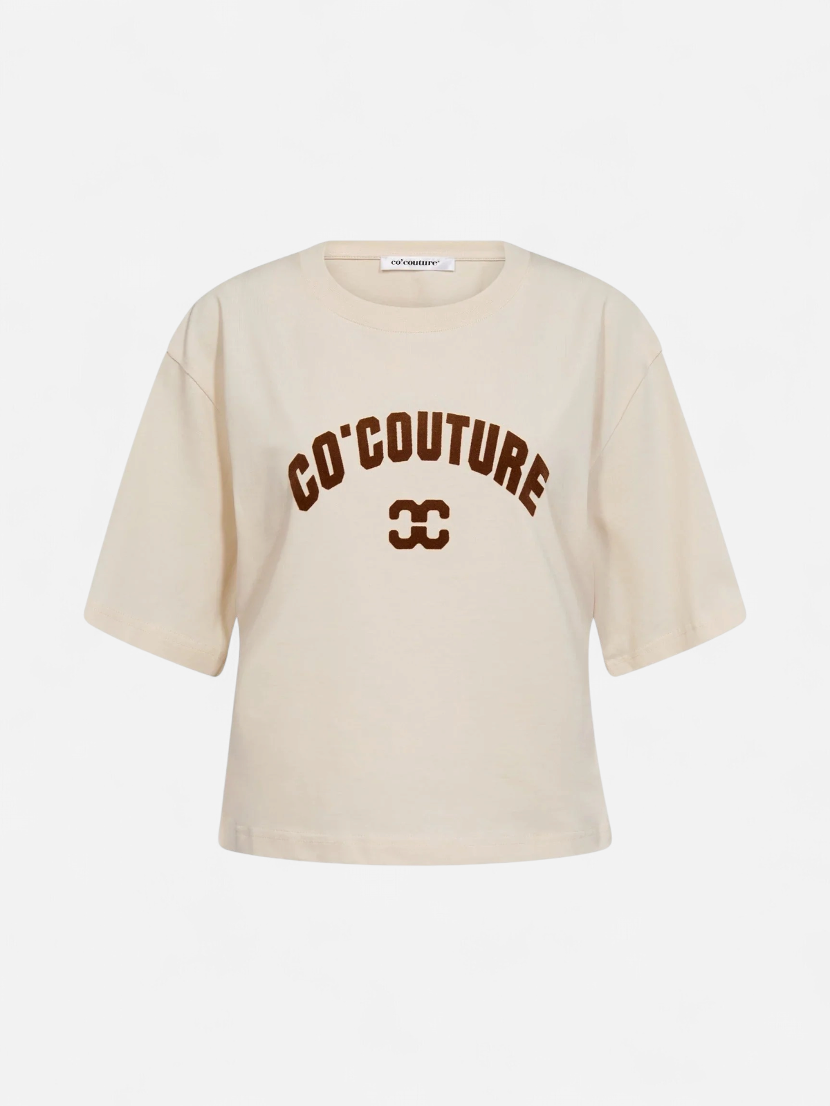 Co’Couture naisten t-paita ZengaCC Tee O-Neck, kerma - Kekäle.fi