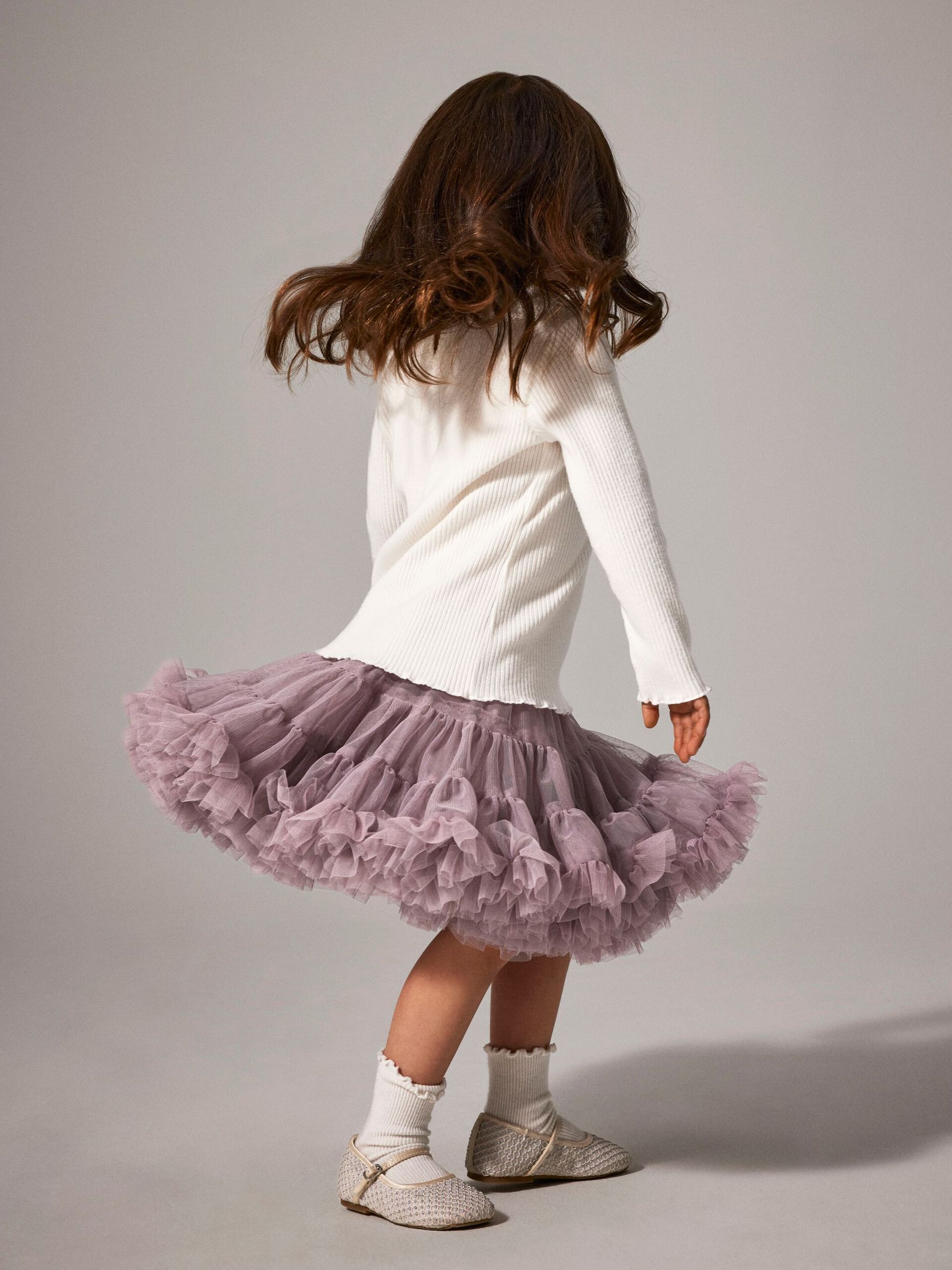 Name It lasten hame NMFRITUL TULLE SKIRT, vaaleanpunainen
