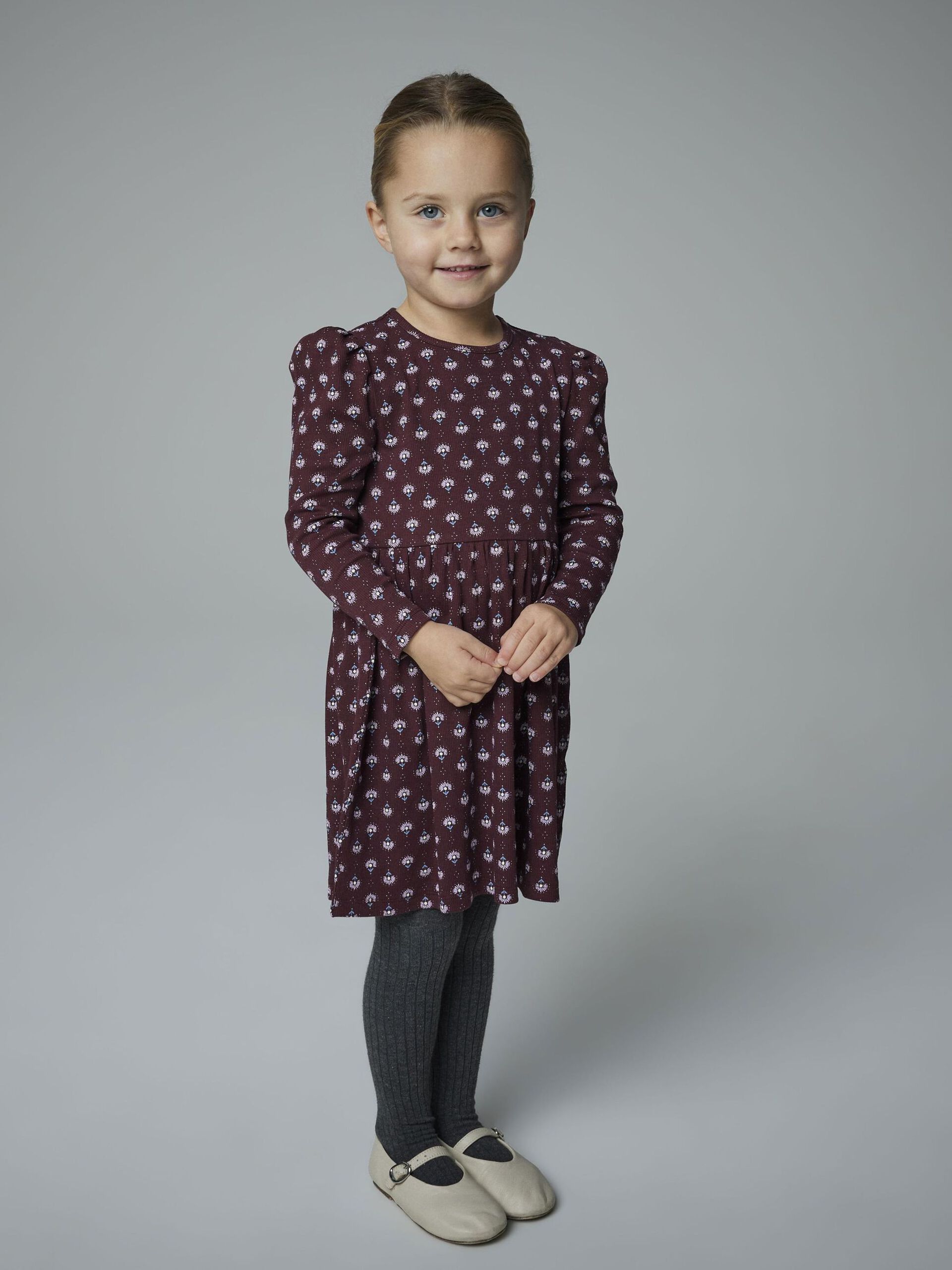NMFONINE LS DRESS VIININPUNAINEN