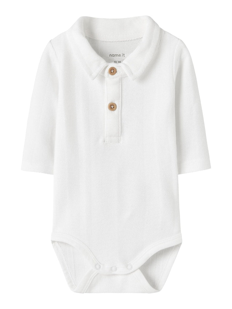 NBMROBO POLO BODY VALKOINEN