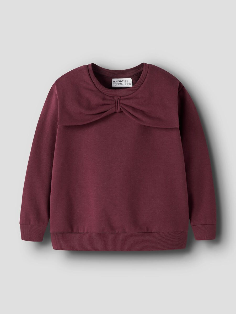 NMFSOVEA LS NREG SWEATSHIRT VIININPUNAINEN