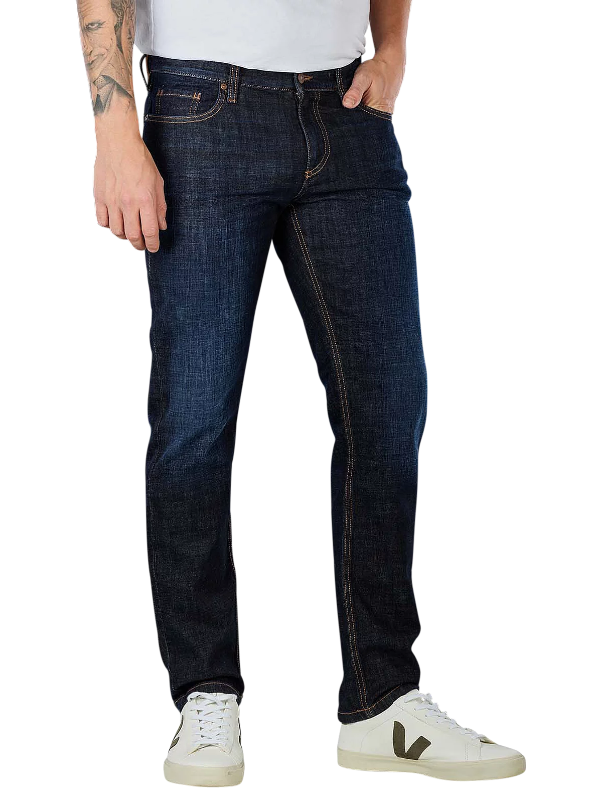 Alberto miesten farkut Pipe Super Stretch Denim, sininen