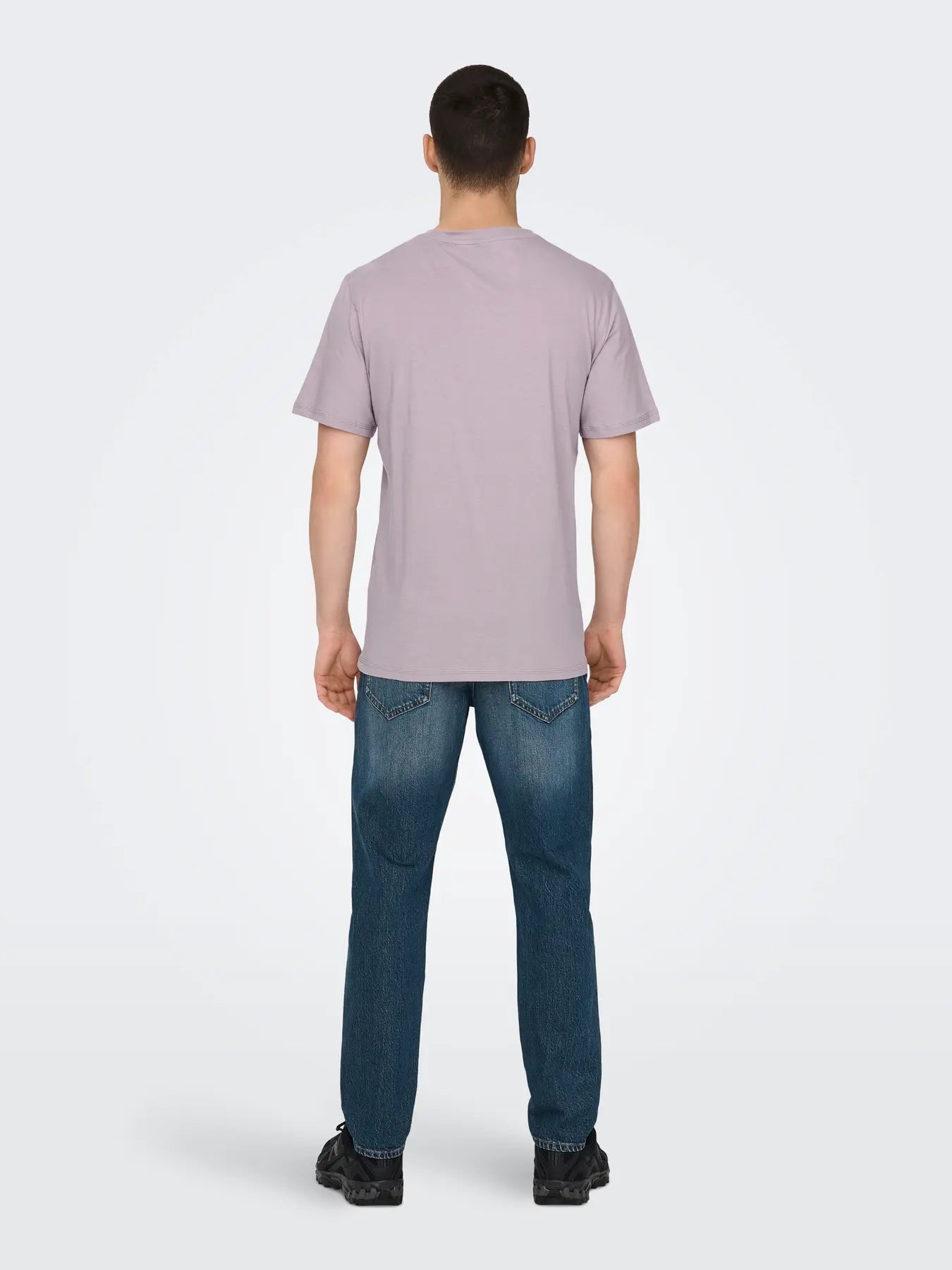 Only and Sons miesten T-paita Onsmax Life Ss Stitch Tee Noos, Nirvana