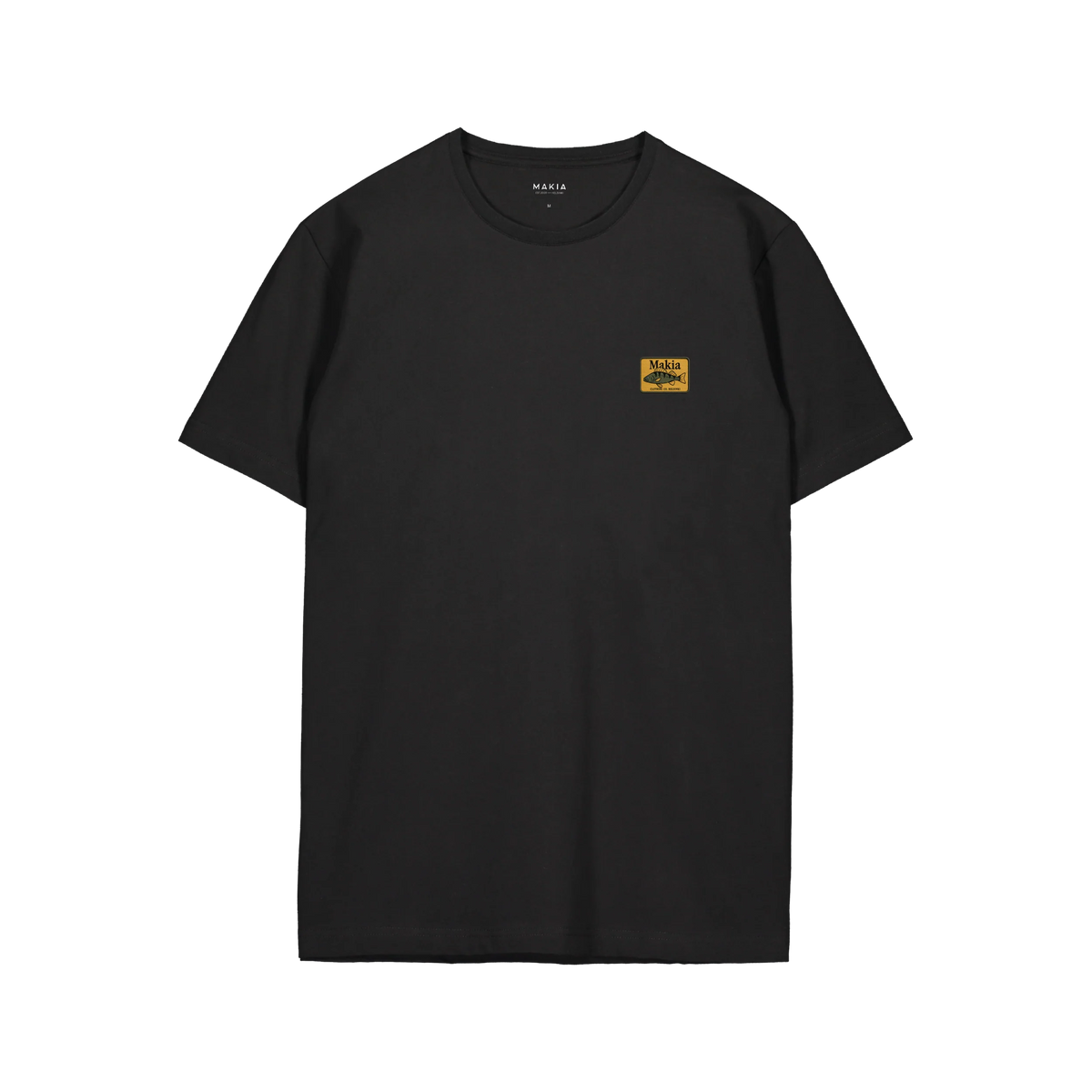 Makia miesten T-paita Abborre T-shirt, musta