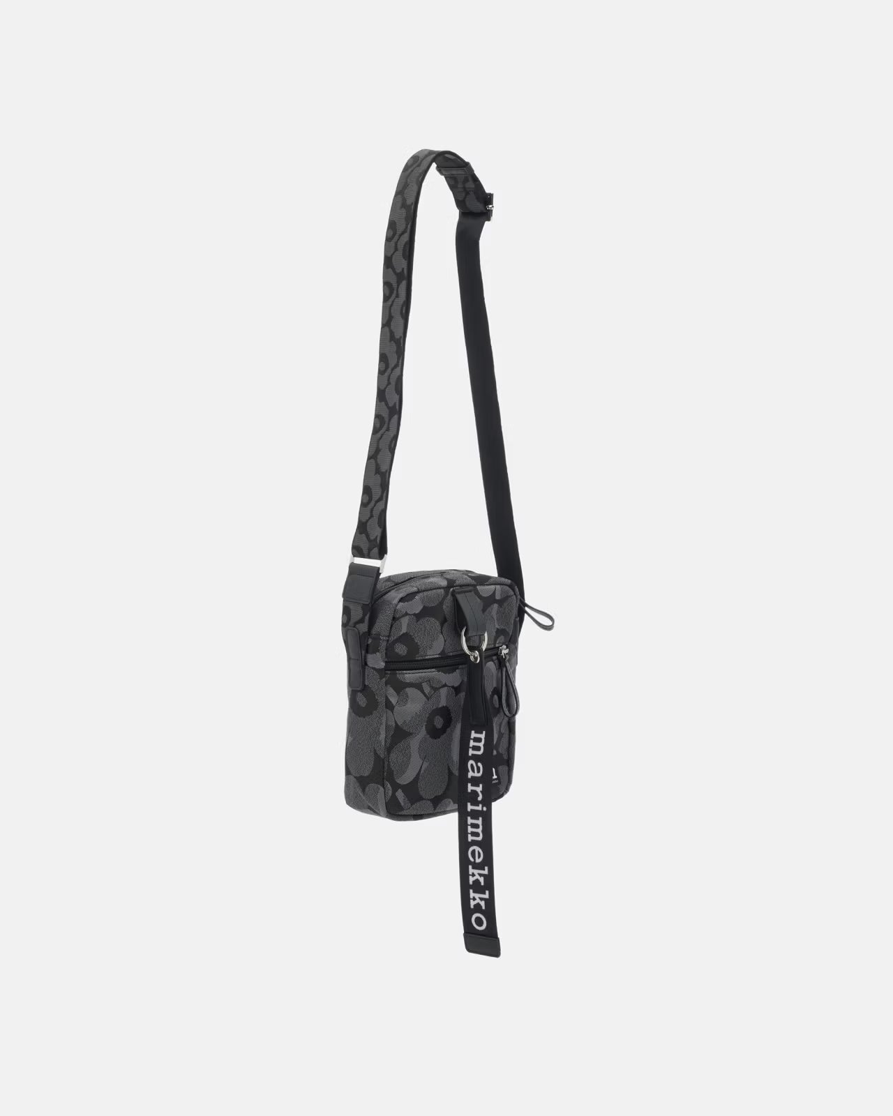 Marimekko naisten laukku Camera Bag Unikko, harmaa kuosillinen