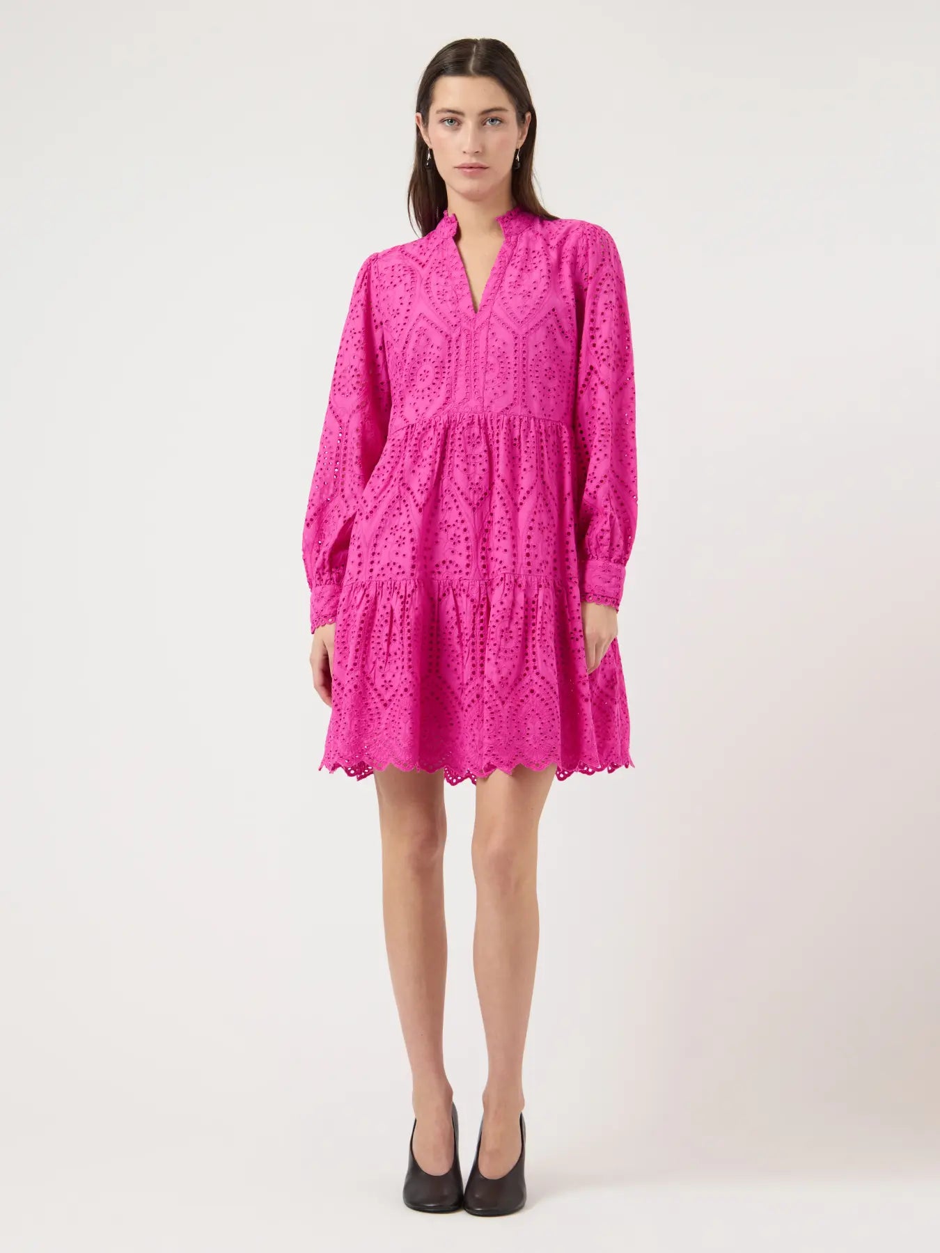 Y.A.S naisten mekko YASHoli LS Dress S. Noos, Rose Violet