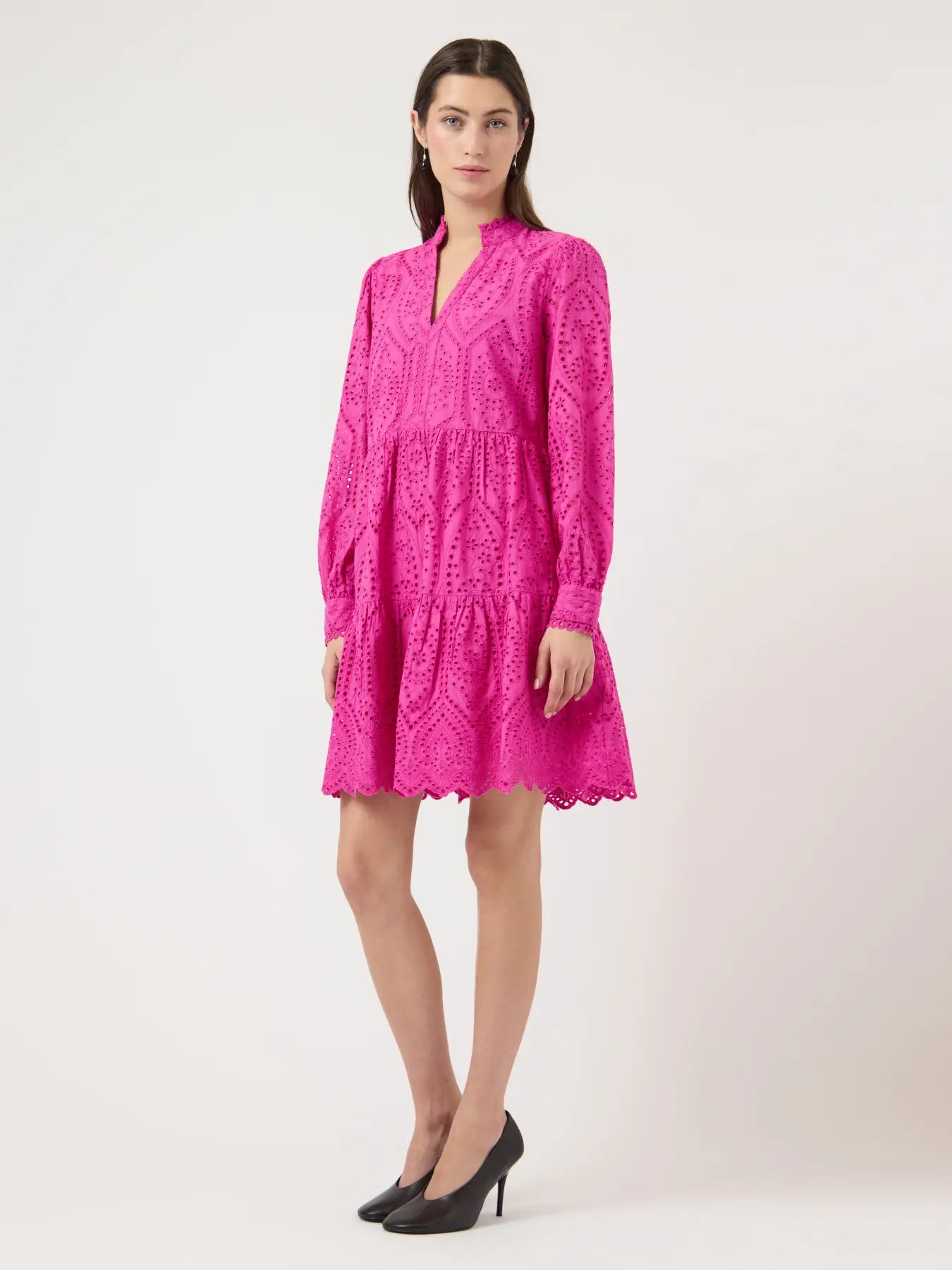 Y.A.S naisten mekko YASHoli LS Dress S. Noos, Rose Violet