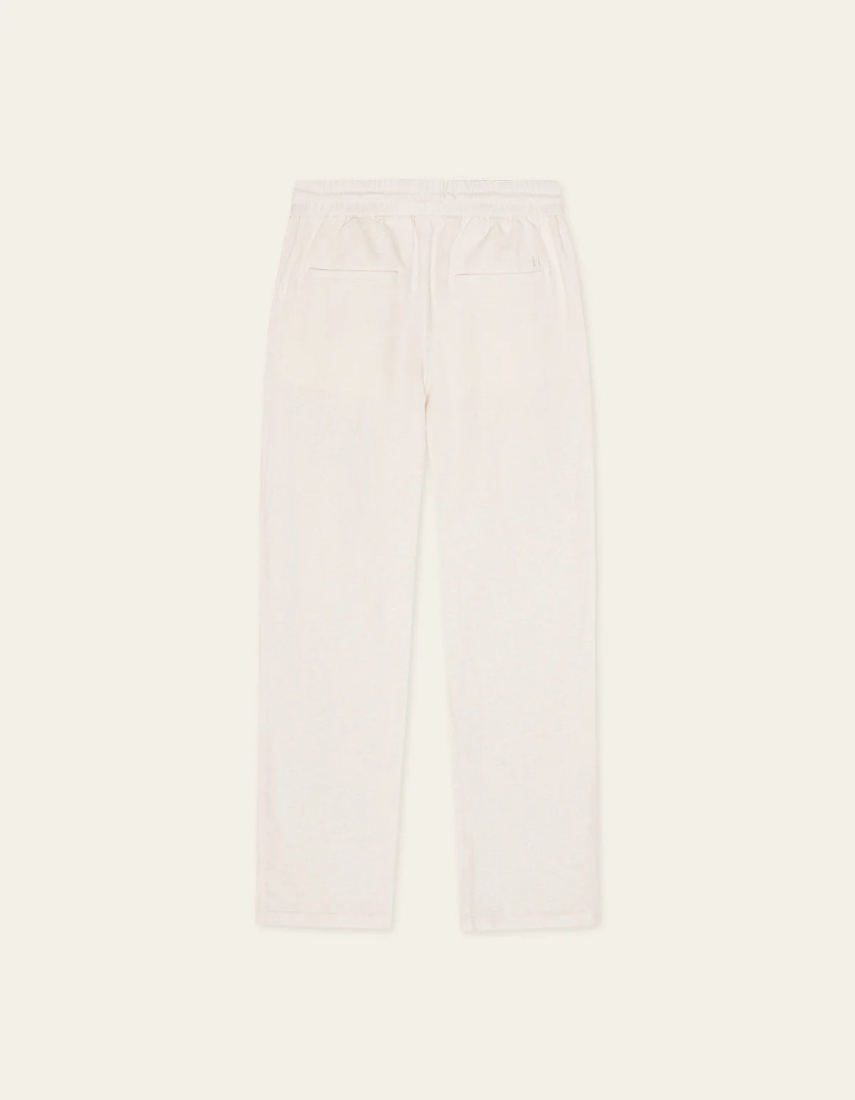 Les Deux miesten housut Patrick Linen Pants, valkoinen