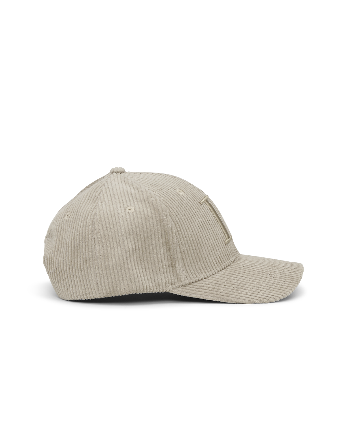 Les Deux miesten lippis Core Corduroy Baseball Cap, Beige