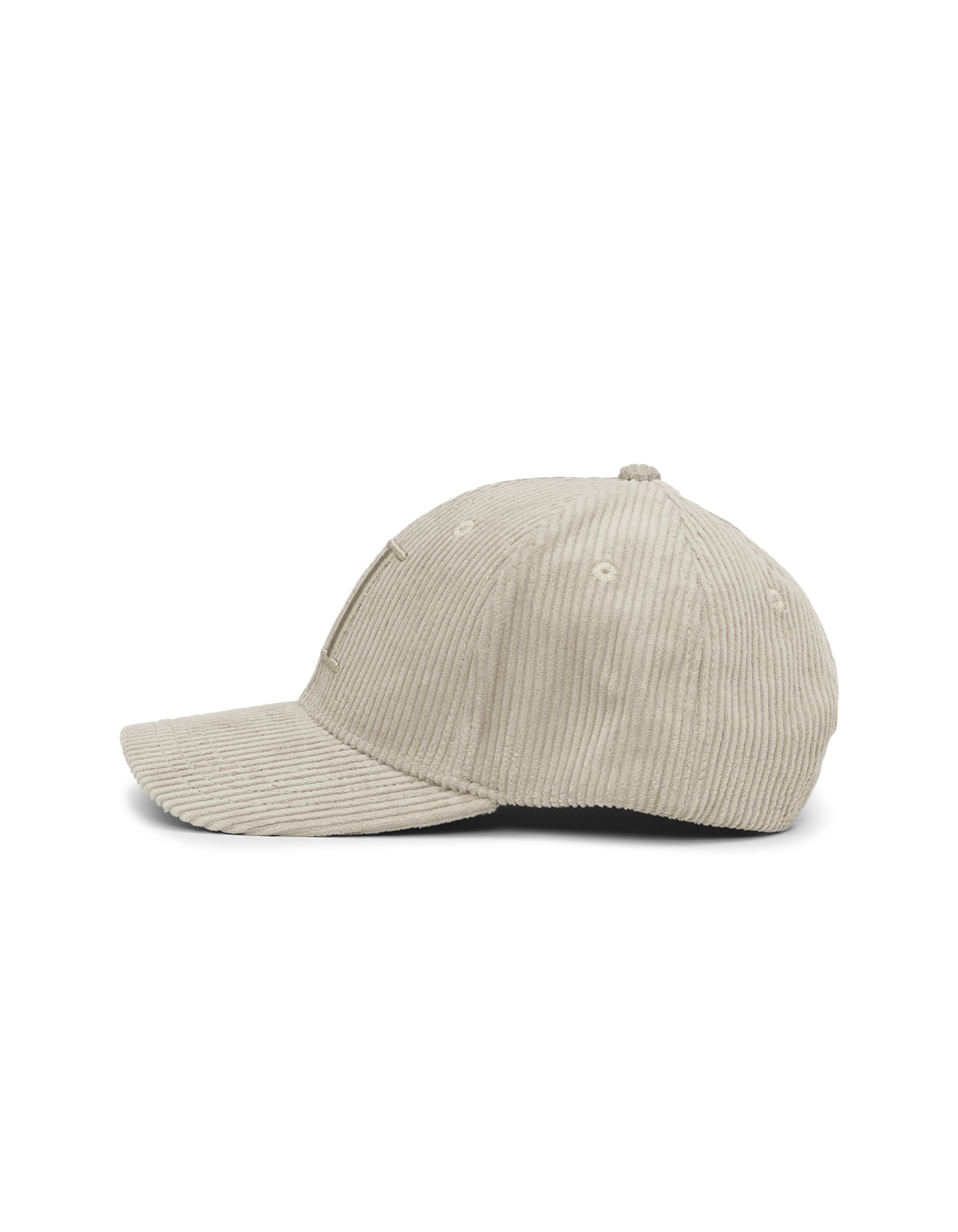 Les Deux miesten lippis Core Corduroy Baseball Cap, Beige