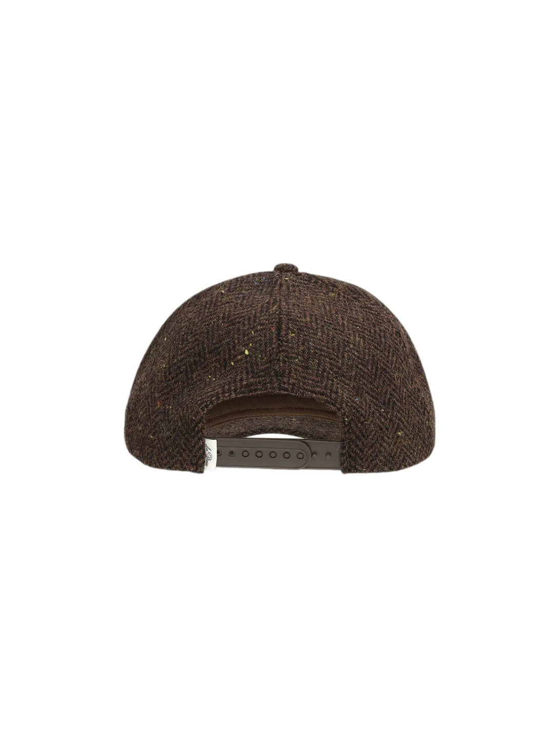 Les Deux miesten lippis Core Herringbone Baseball Cap, tummanruskea