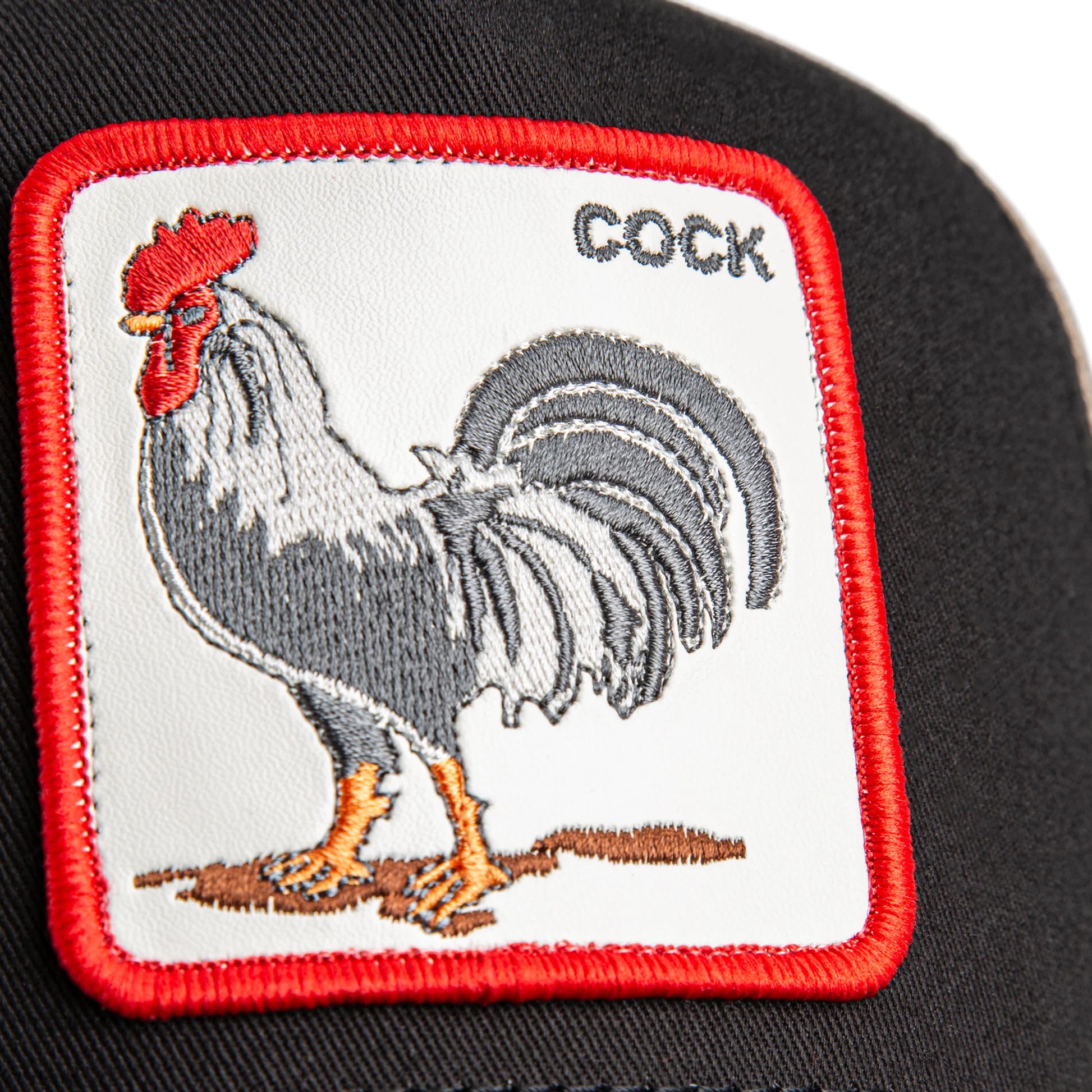 Goorin Bros lippis Rooster Trucker Black, musta