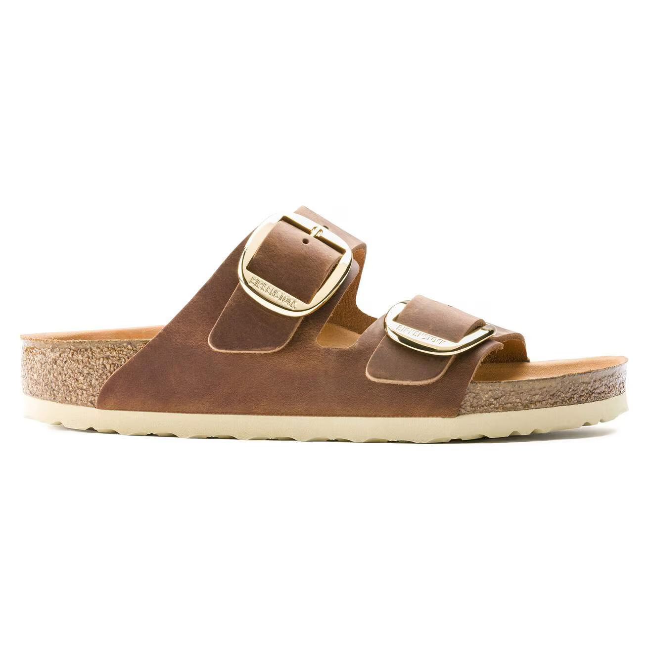 Birkenstock unisex sandaalit Arizona Big Buckle, konjakinruskea