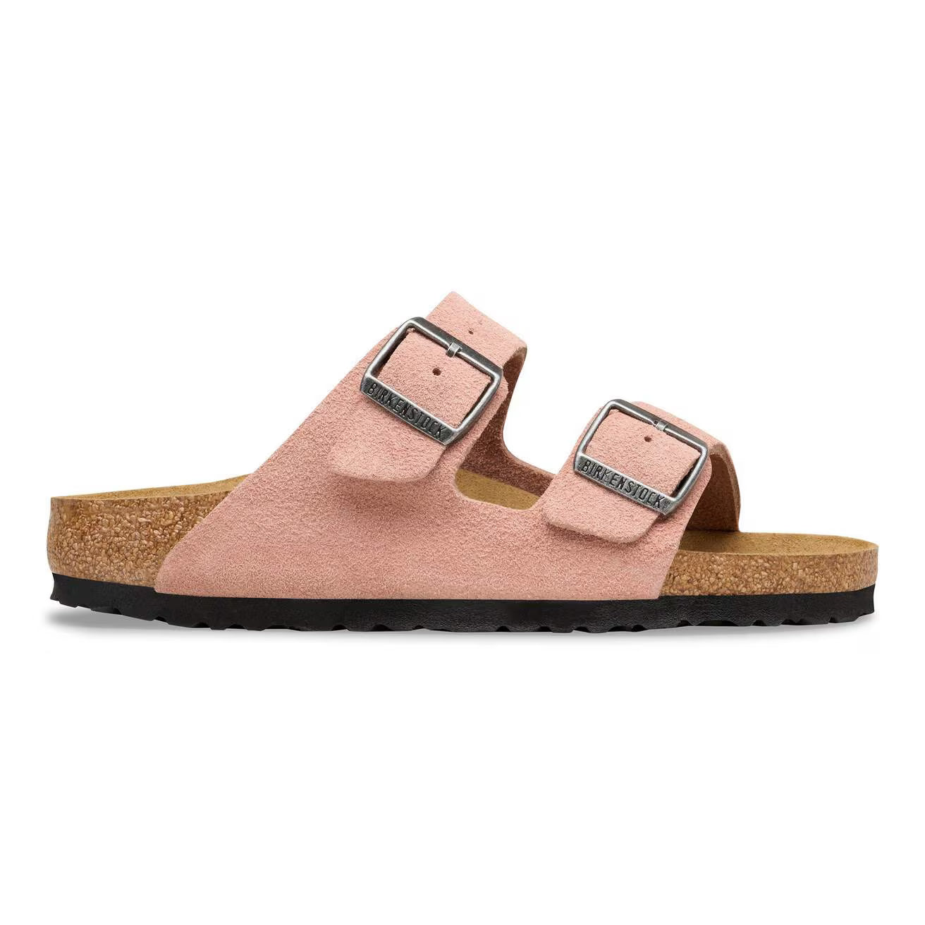 Birkenstock unisex Arizona Suede Leather, vaaleanpunainen