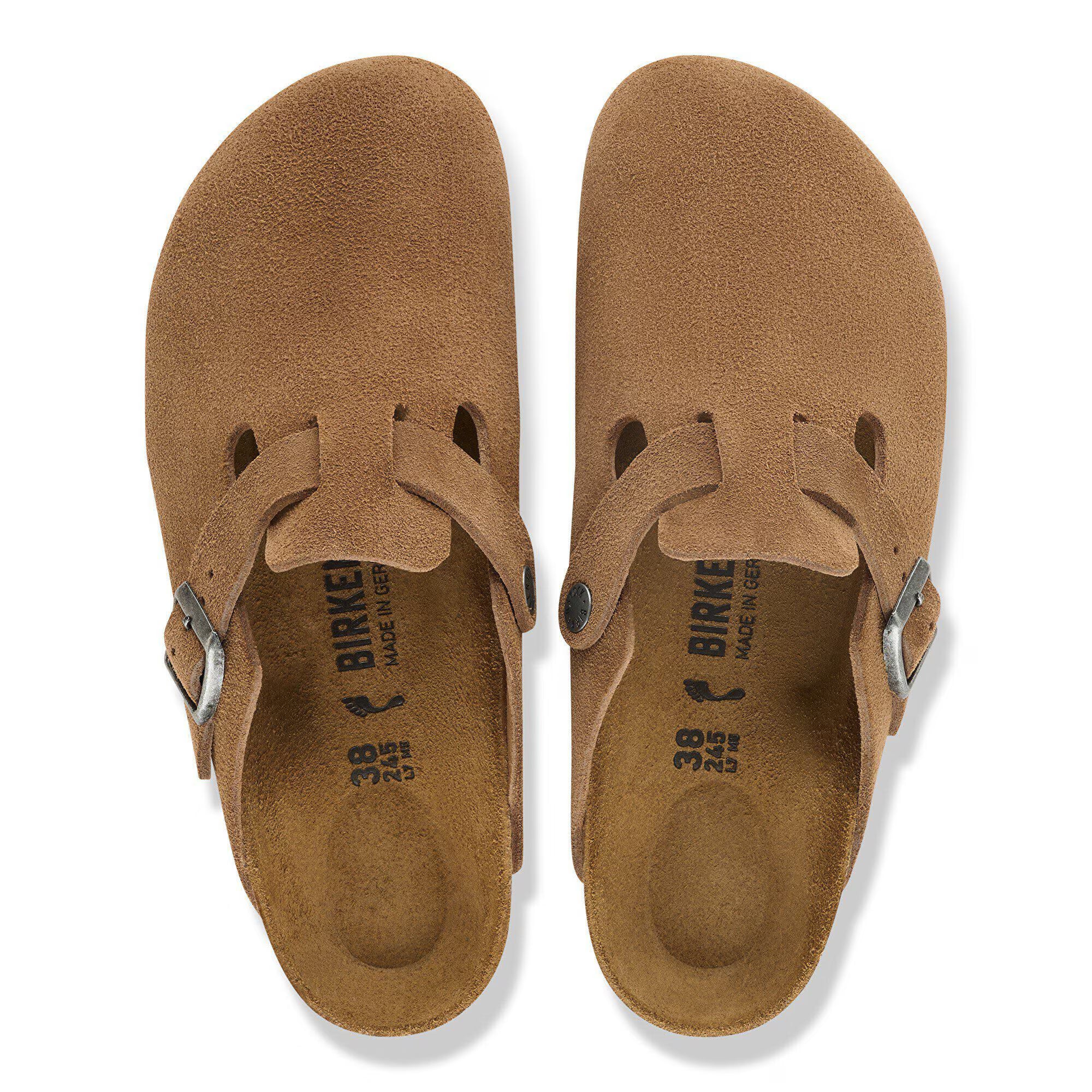 Birkenstock unisex pistokkaat Boston Narrow, kaakaonruskea