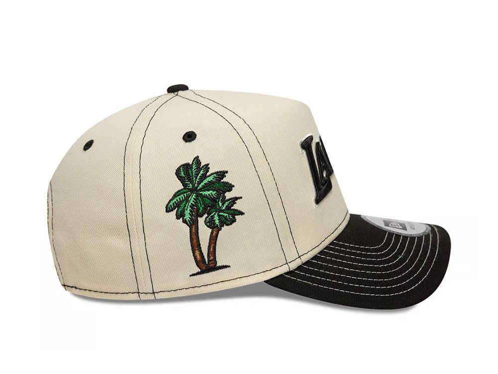 New Era miesten lippis City Icon E-Frame Los Angeles Lakers, musta