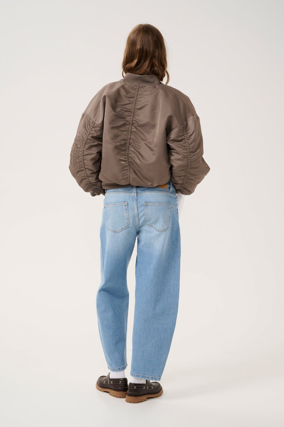 My Essential Wardrobe naisten farkut Baloo High Barrel 139, vaaleansininen