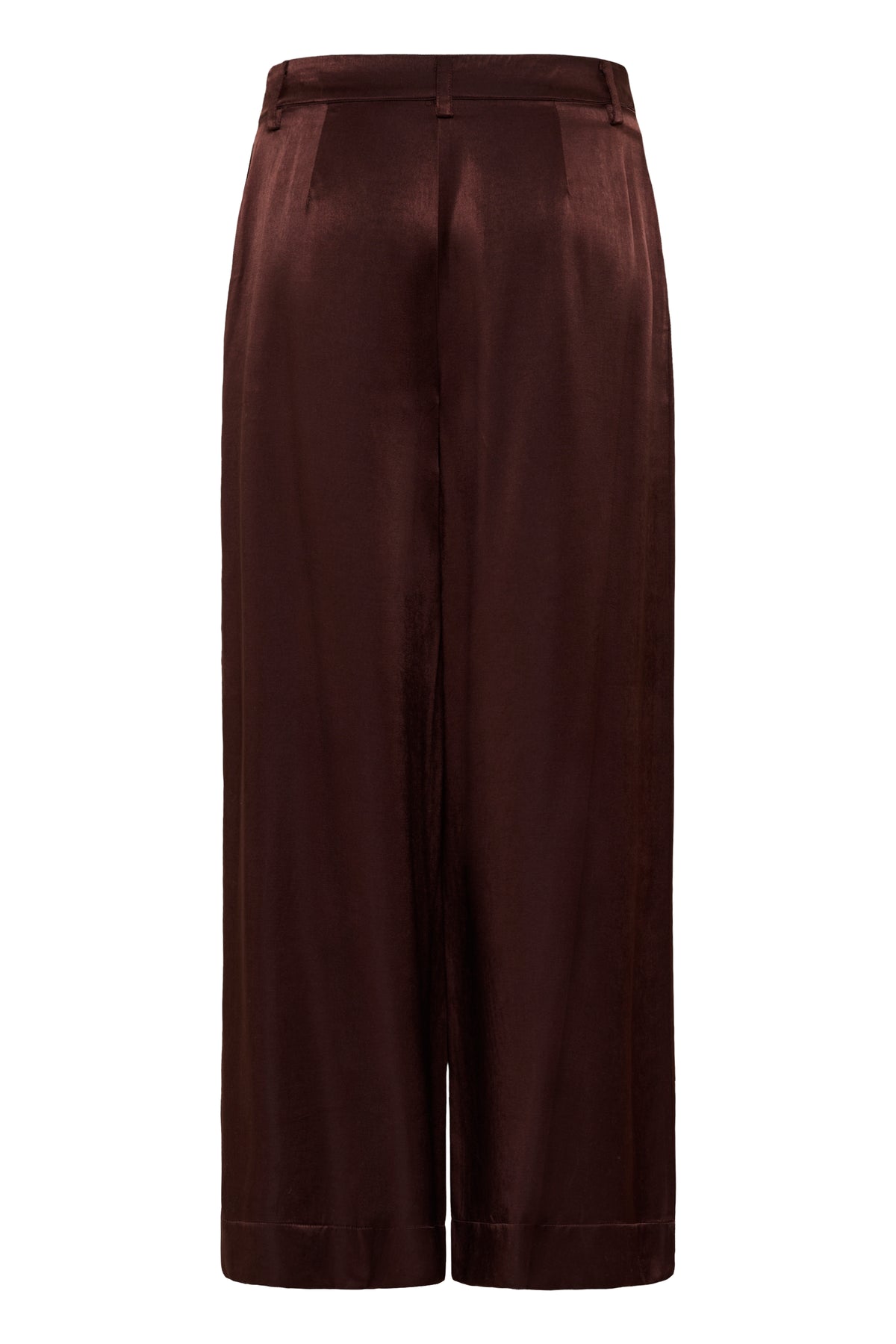My Essential Wardrobe naisten housut MWEstelle Wide pant, Chocolate Plum