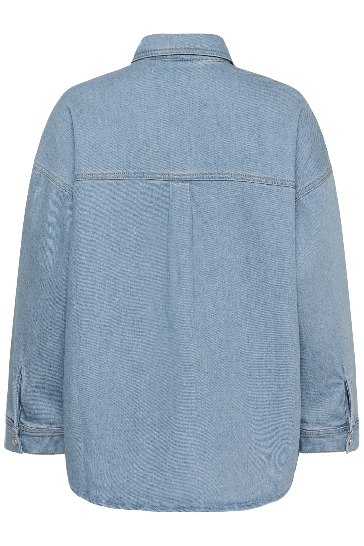 My Essential Wardrobe naisten paitatakki MWMazie 139 Boxy Mix Shirt, sininen