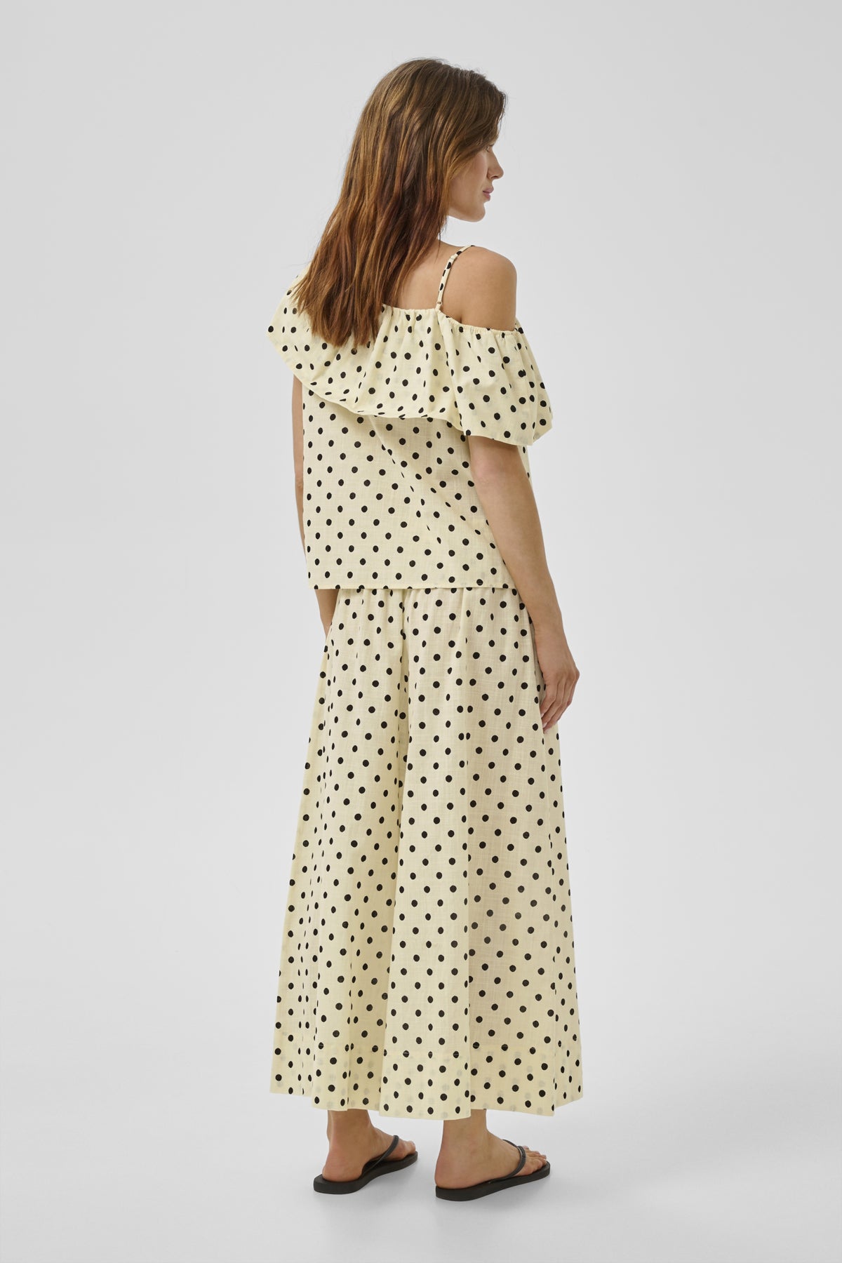My Essential Wardrobe naisten pusero Nada Florence Blouse, keltainen kuosi