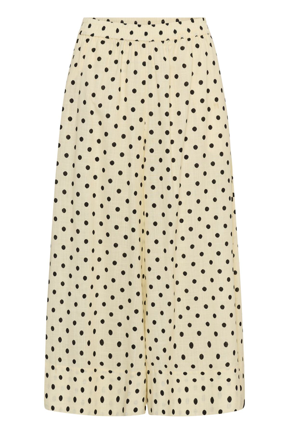 My Essential Wardrobe naisten housut Nada Skirtpant, keltainen kuosi