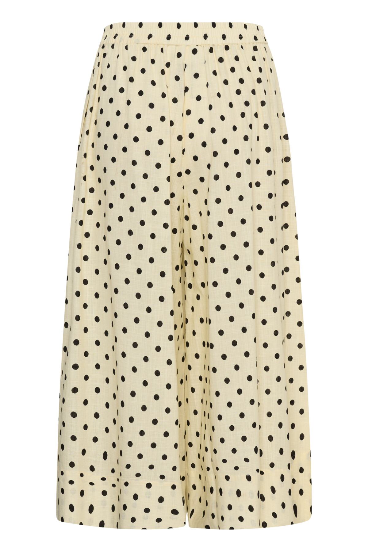 My Essential Wardrobe naisten housut Nada Skirtpant, keltainen kuosi