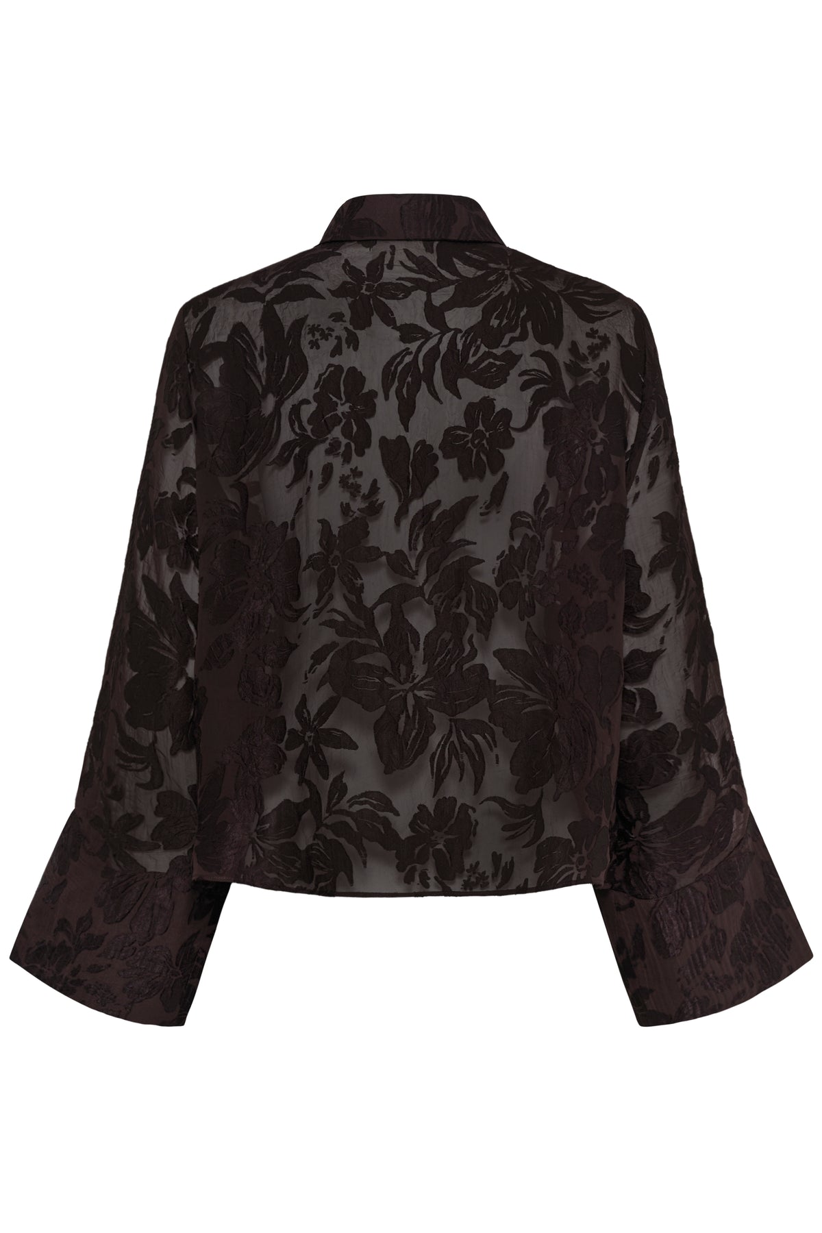 MY ESSENTIAL WARDROBE naisten kauluspaita MWEnya Boxy Shirt, Chocolate Plum