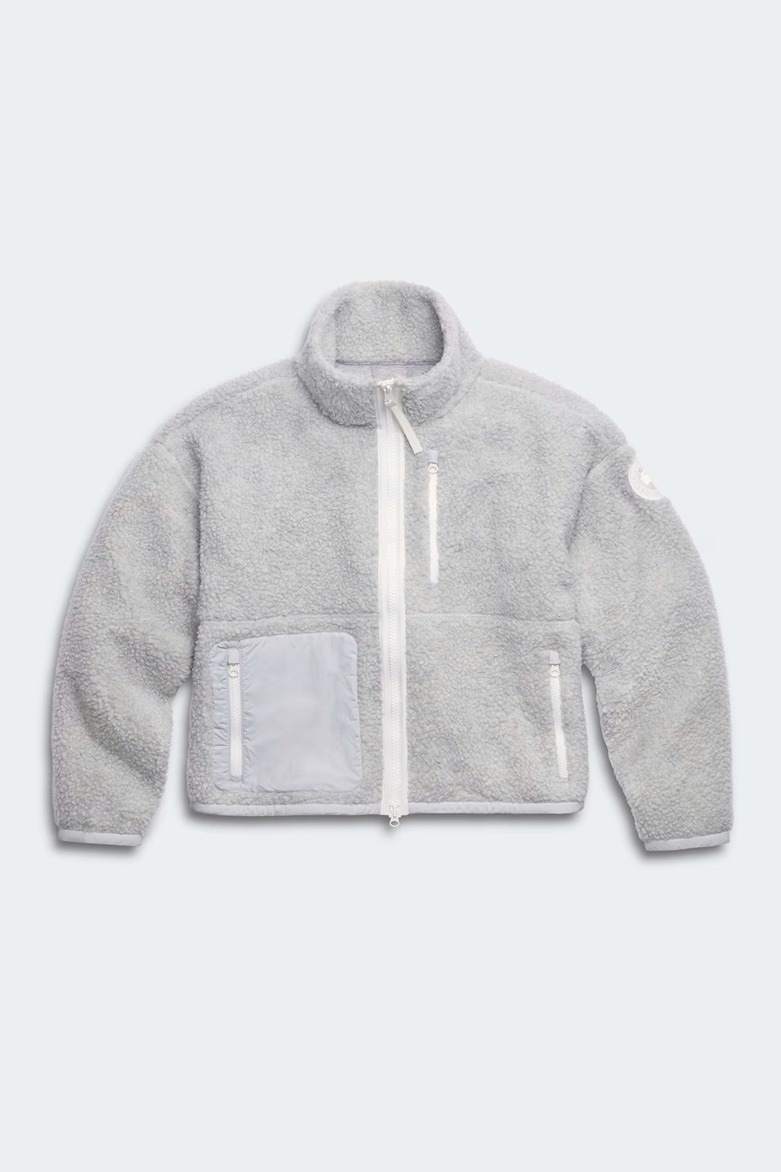 Canada Goose naisten fleecetakki Simcoe Fleece Jacket, vaaleanharmaa