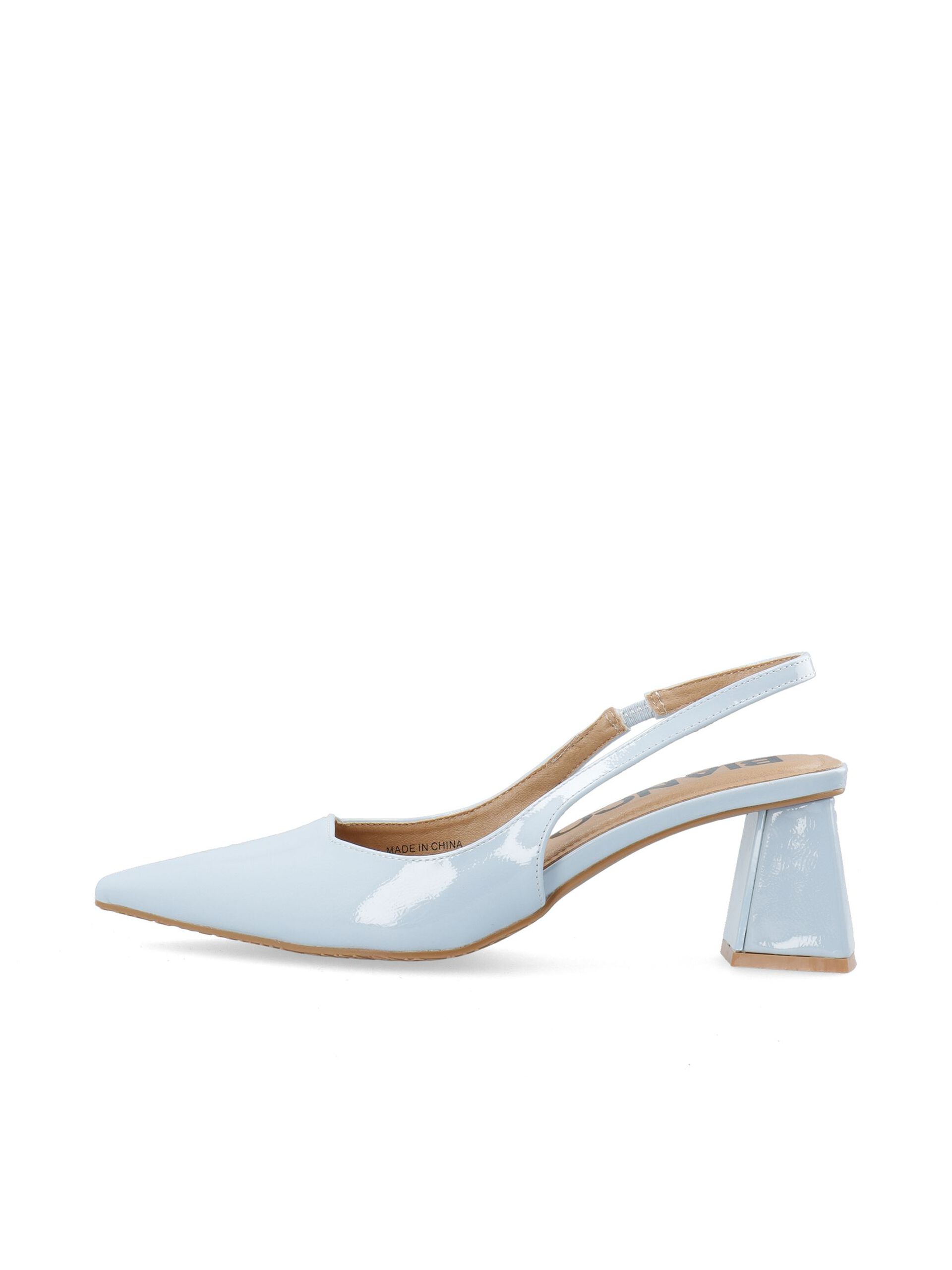 Bianco naisten avokkaat Biamaralyn Slingback Heel Patent, vaaleansininen
