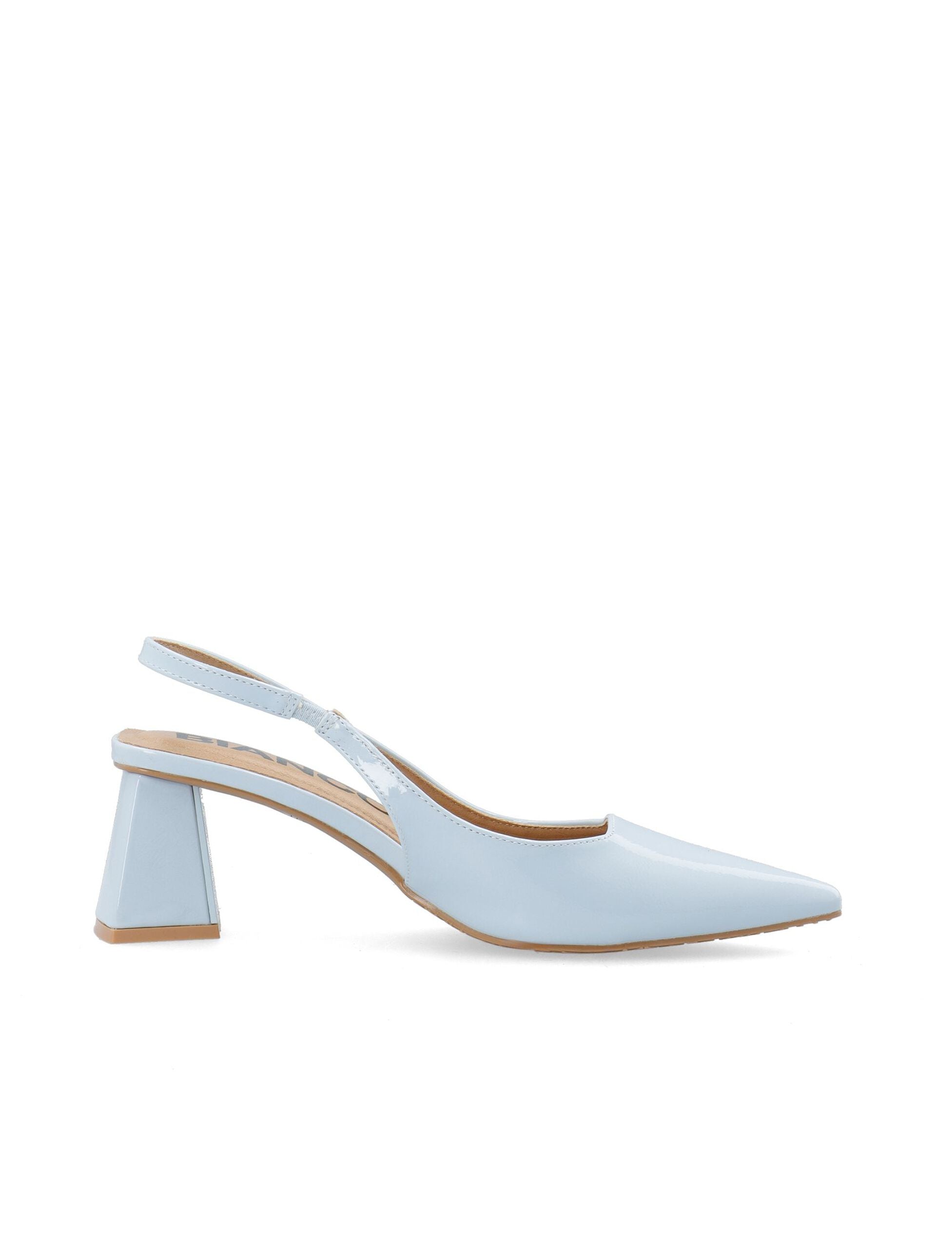 Bianco naisten avokkaat Biamaralyn Slingback Heel Patent, vaaleansininen