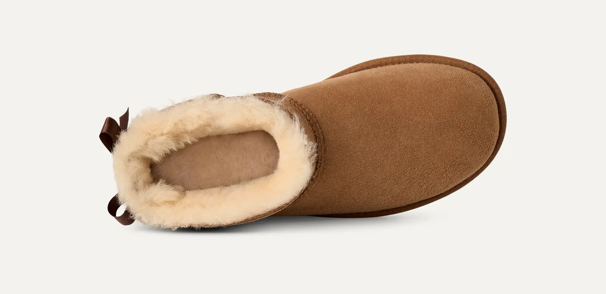 UGG naisten kengät Ultra Mini Bailey Bow Boot, Chestnut