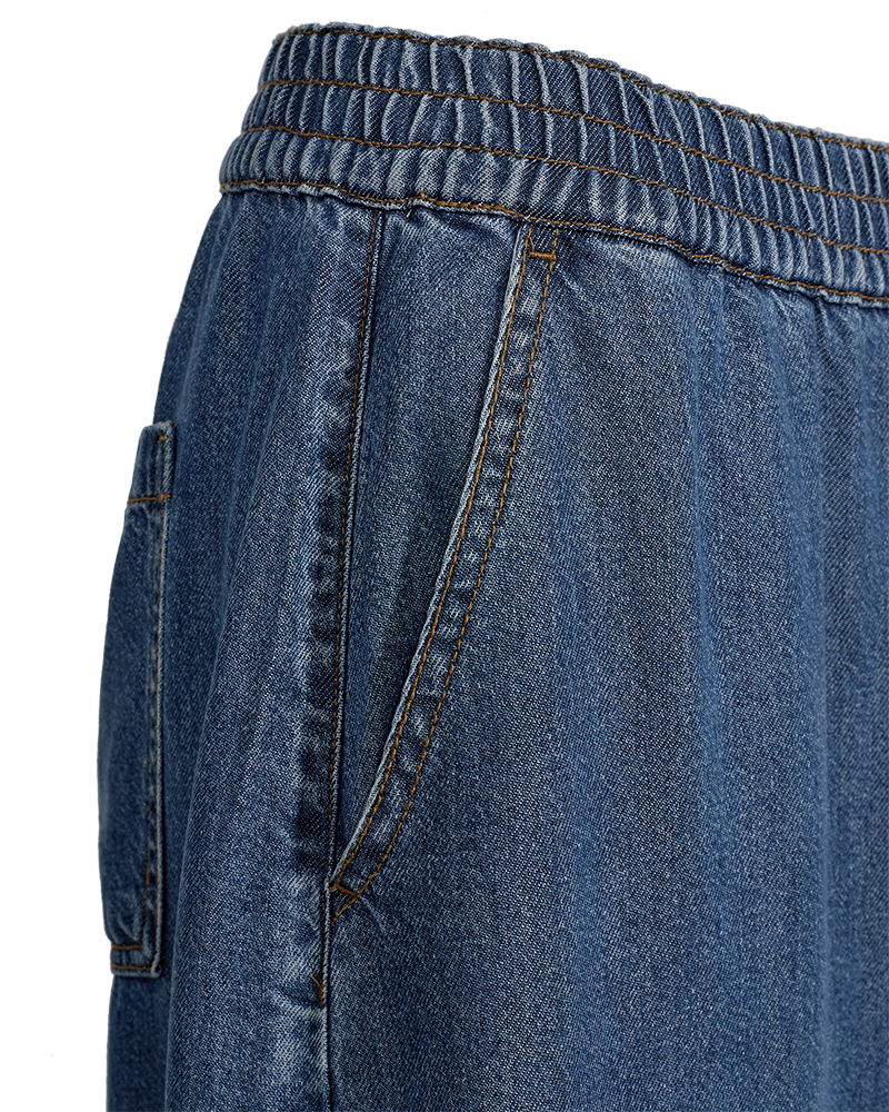 Freequent naisten farkut Milo Jeans, Medium Blue Denim