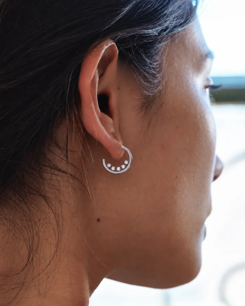 Edblad korvakorut Stardust Hoops, hopea