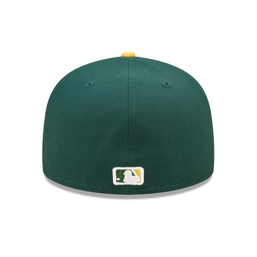 New Era miesten lippis Oakland Athletics 59FIFTY, tummanvihreä
